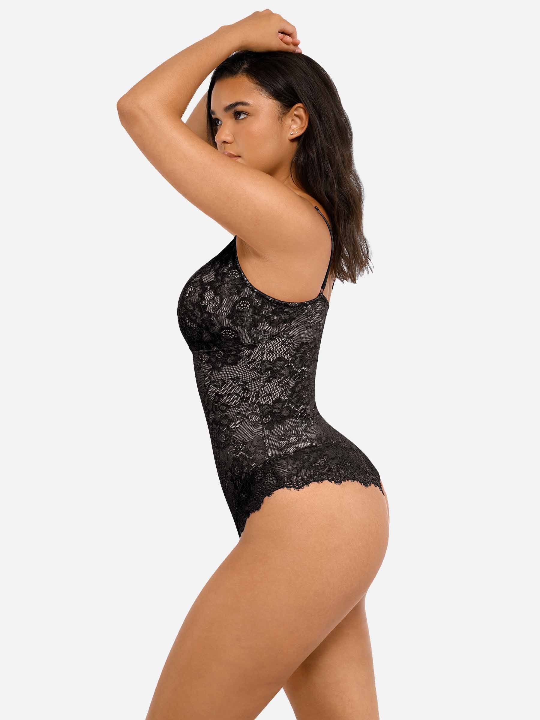 2-Pack Lace V Neck Bodysuit Bundle - Image 11