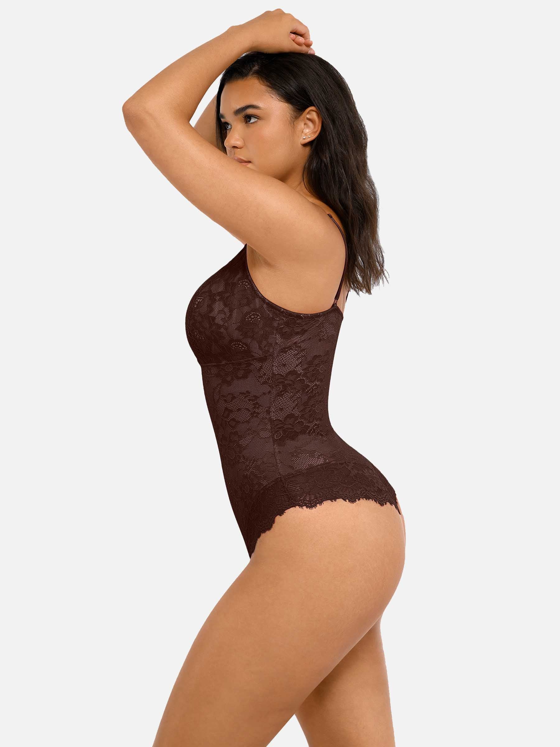 2-Pack Lace V Neck Bodysuit Bundle - Image 13