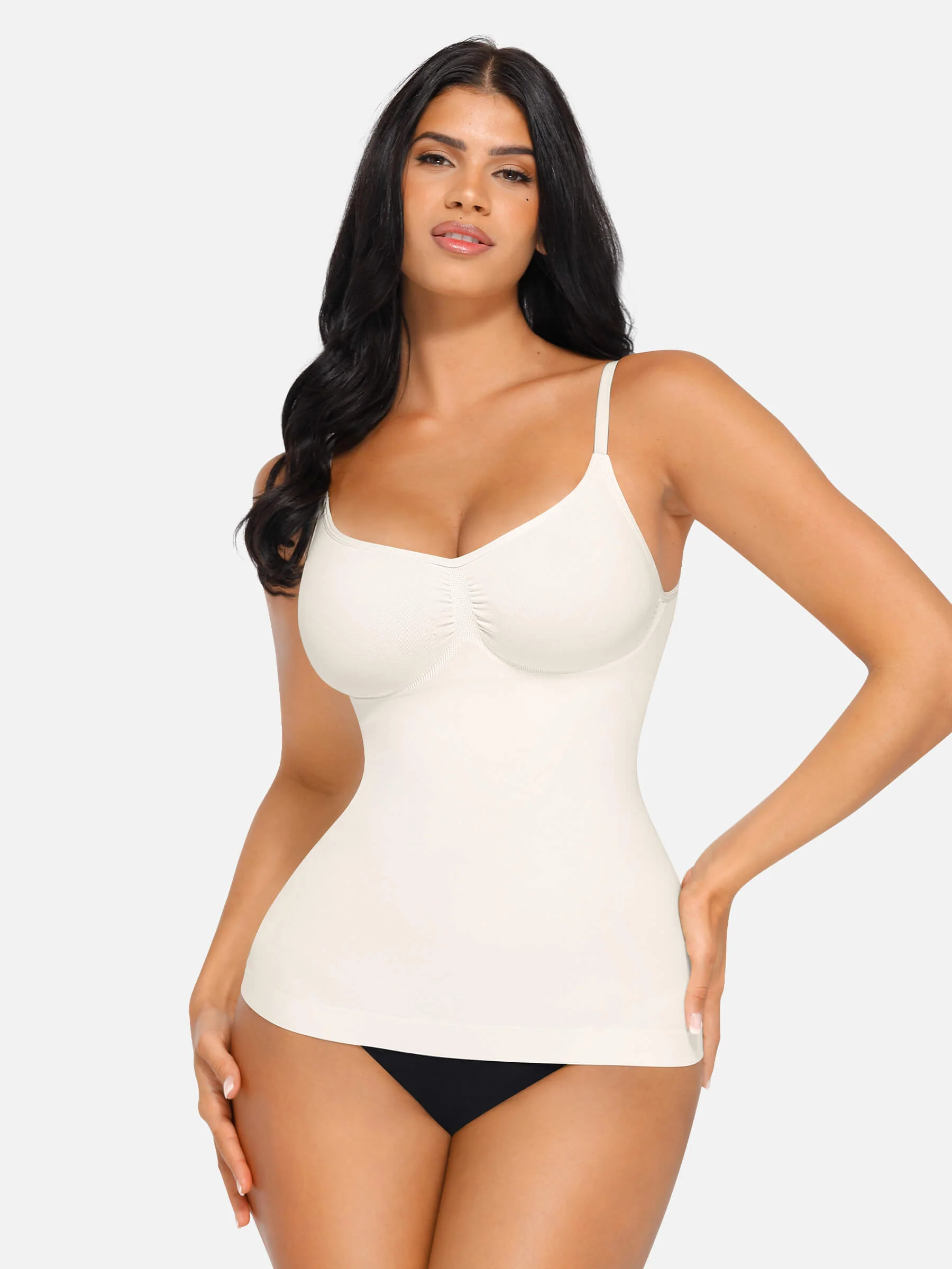 3-Pack Bust Support Waist Control Shape Tank Top Bundle - Image 28