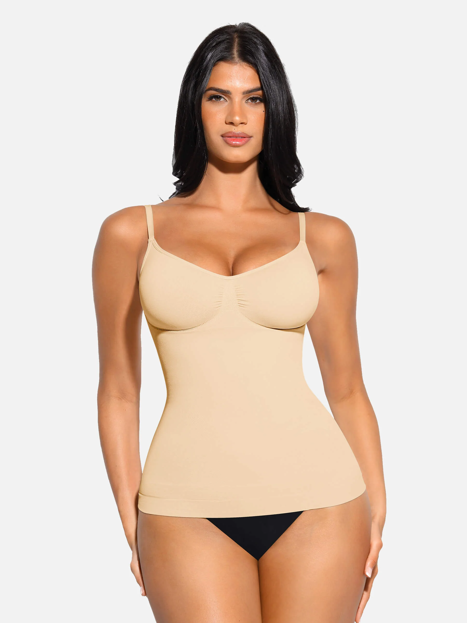 3-Pack Bust Support Waist Control Shape Tank Top Bundle - Image 33