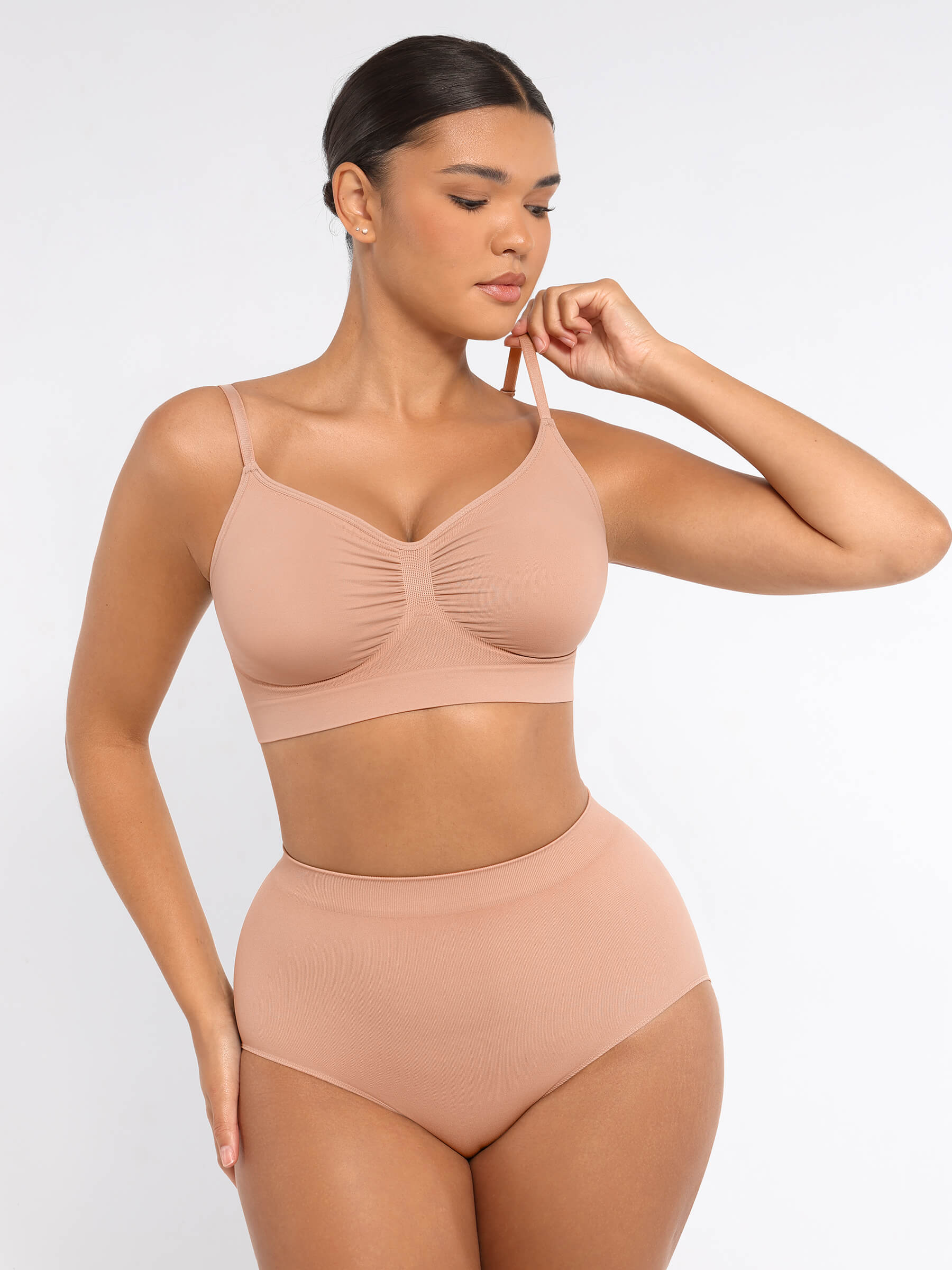 3-Pack Smooth Seamless Wireless Bra Bundle - Image 60
