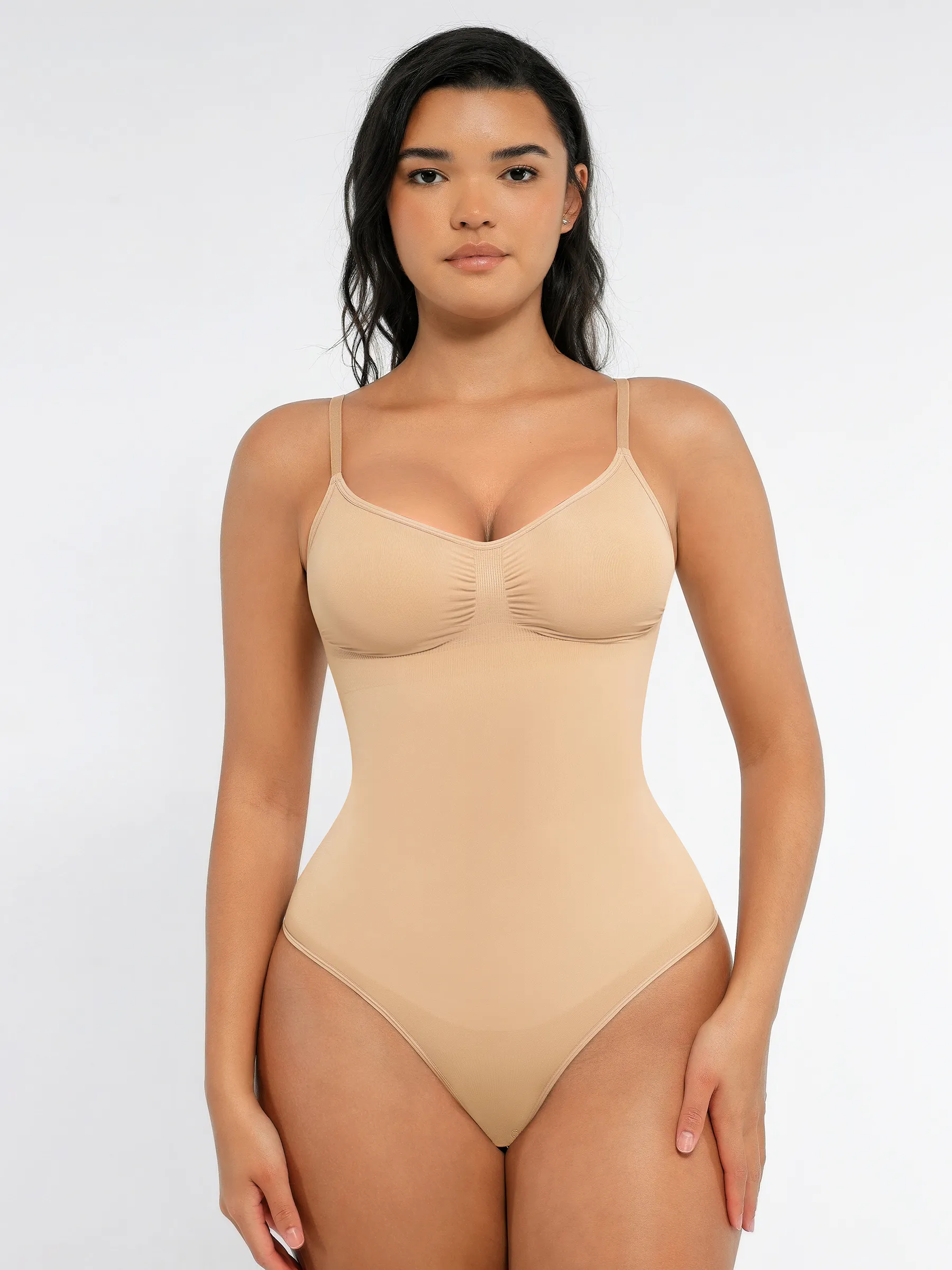 3-Pack Tummy Control Seamless Bodysuit Bundle - Image 86