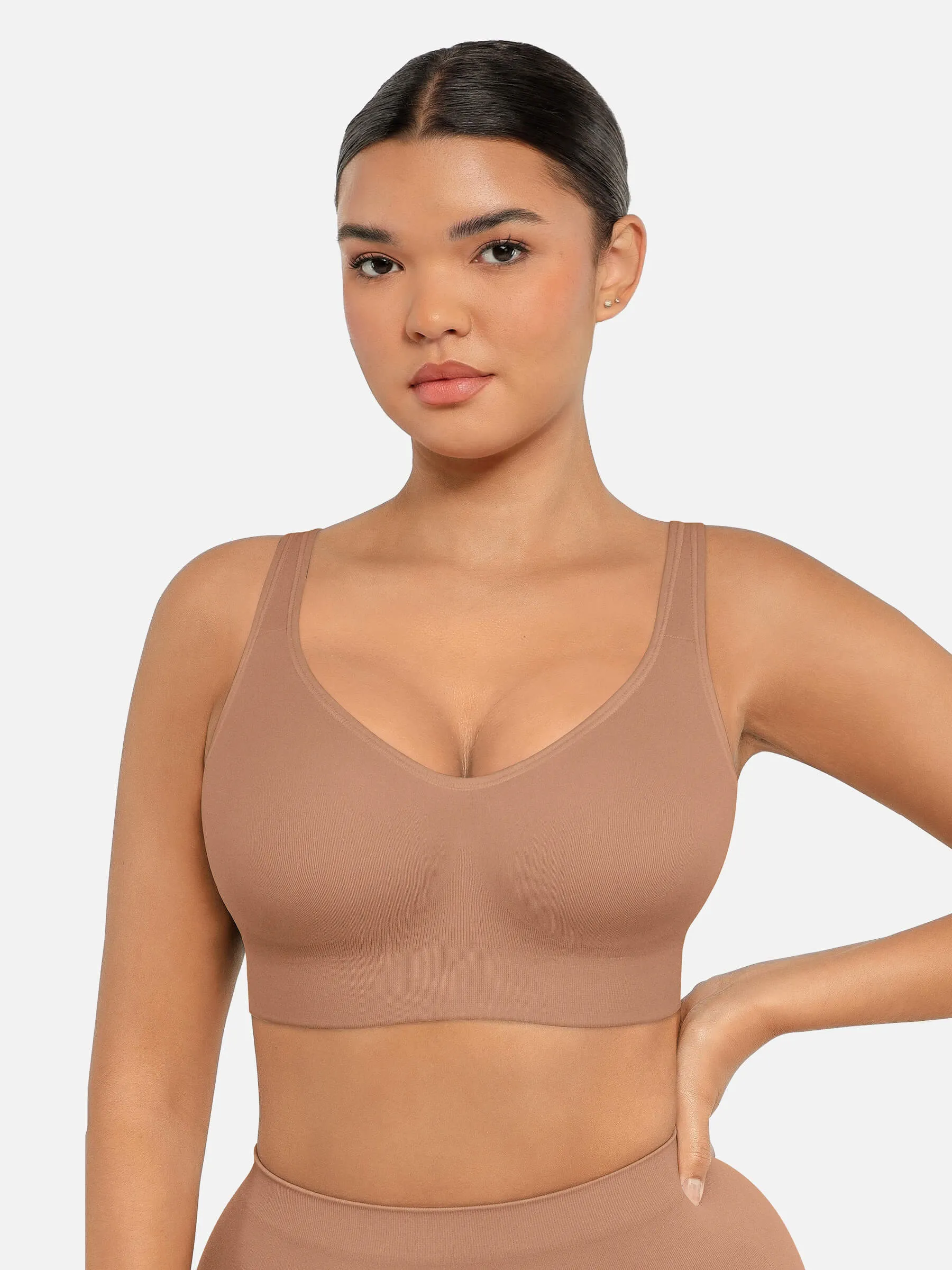 Built-In Cup Full Coverage Wireless Bra - Image 22