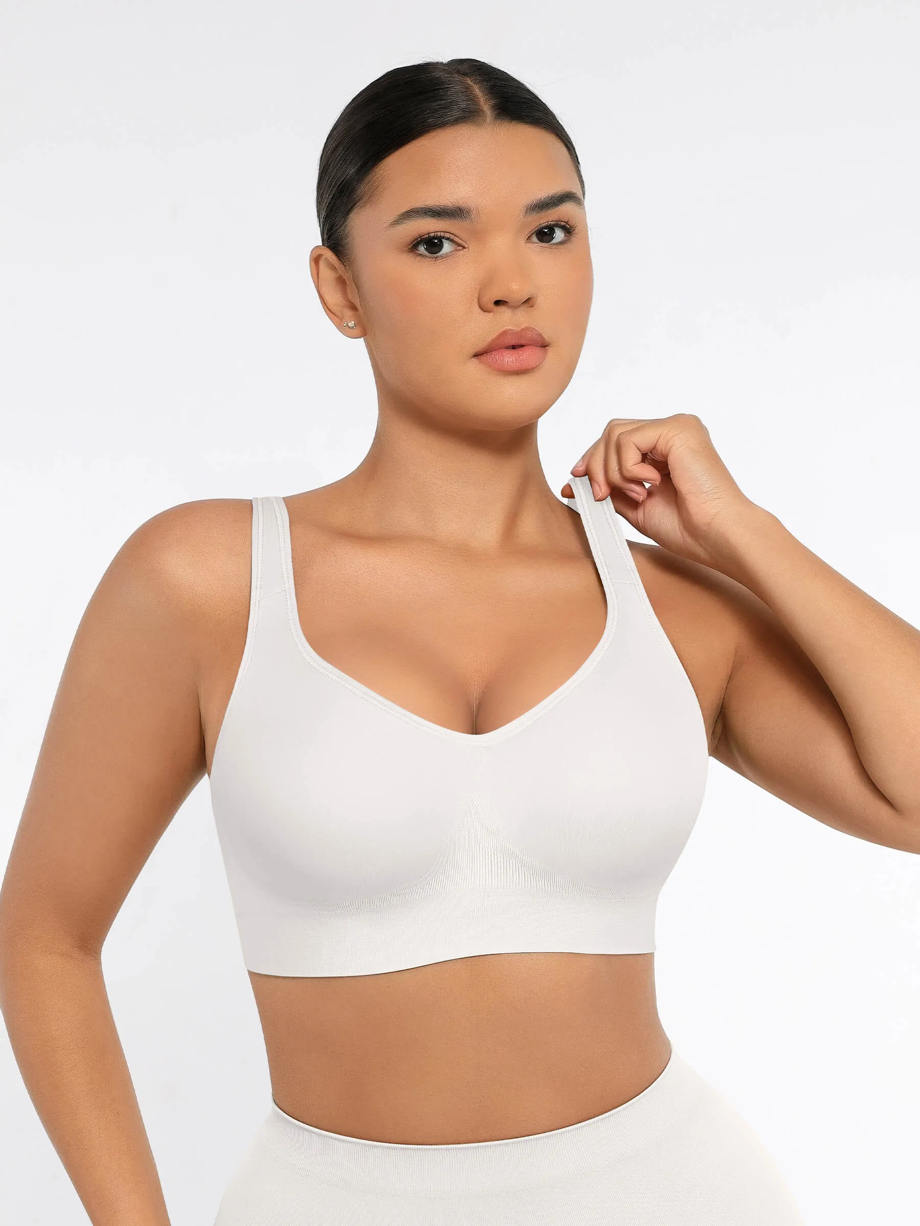 Built-In Cup Full Coverage Wireless Bra - Image 28