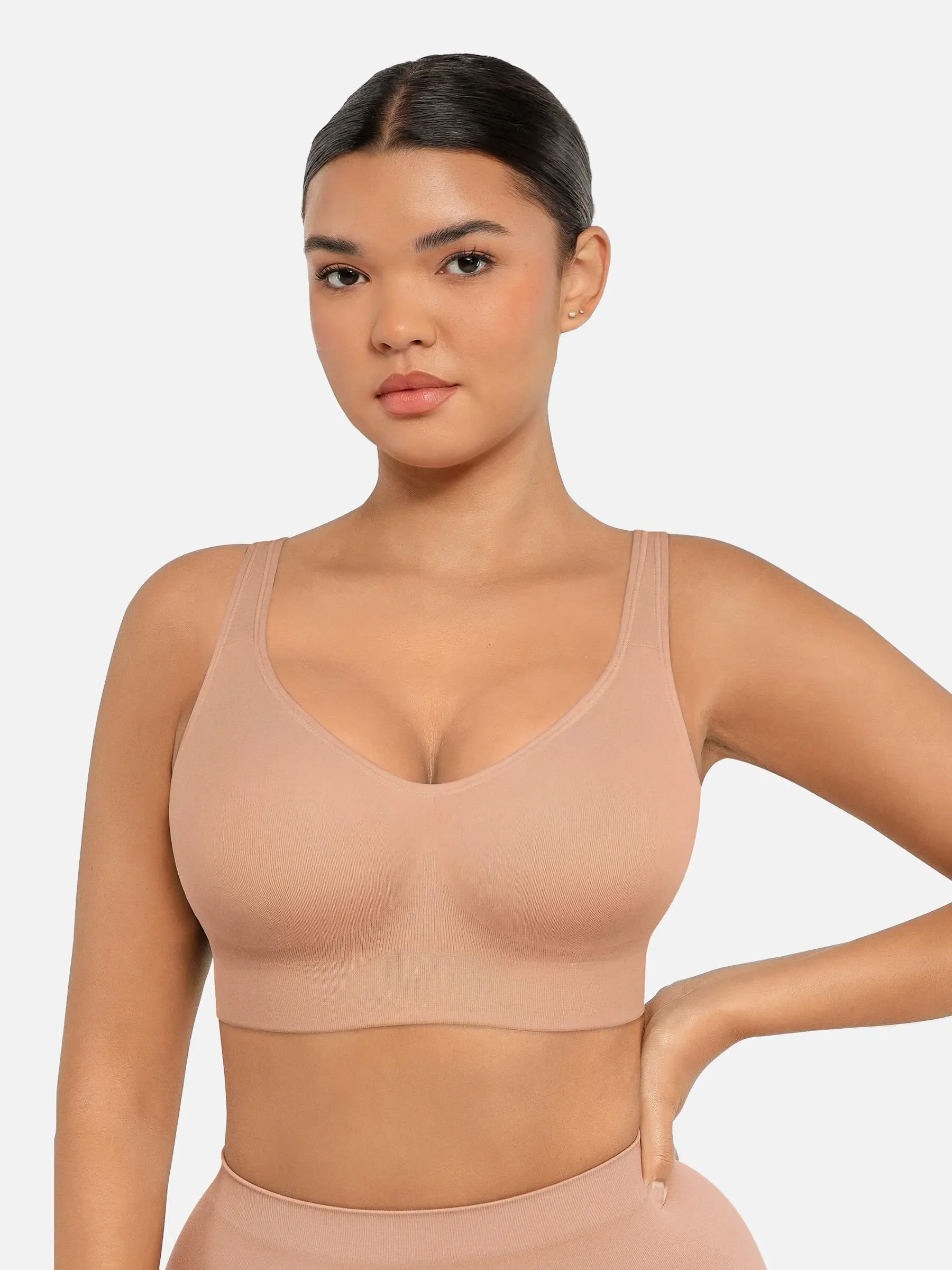 Built-In Cup Full Coverage Wireless Bra - Image 49