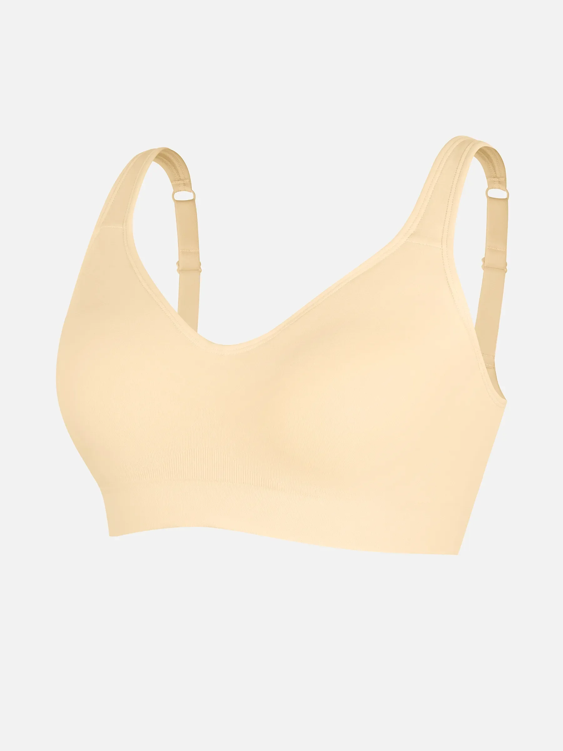 Built-In Cup Full Coverage Wireless Bra - Image 8