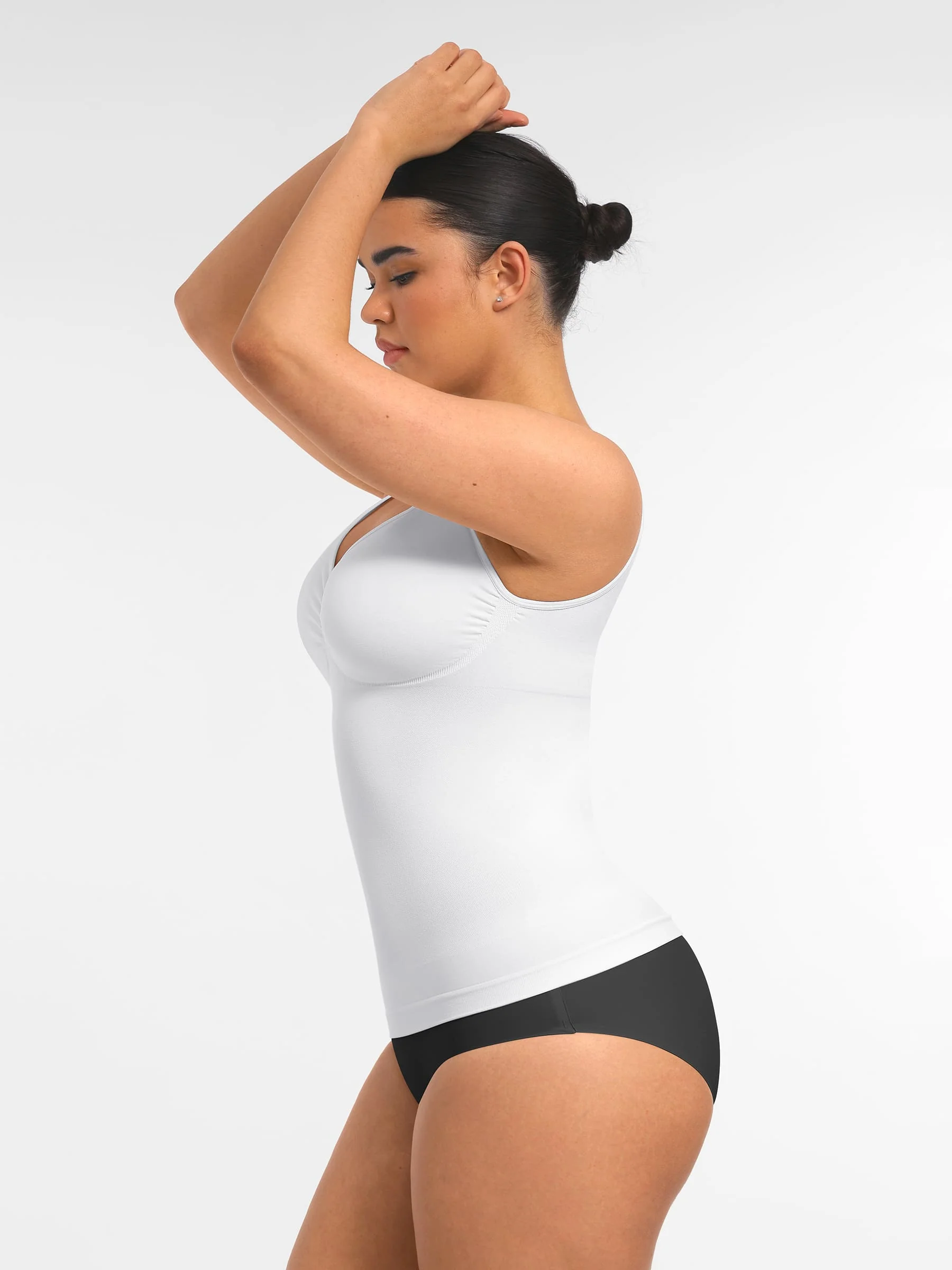 Seamless Everyday Tummy Control Wide Strap Tank Top - Image 29