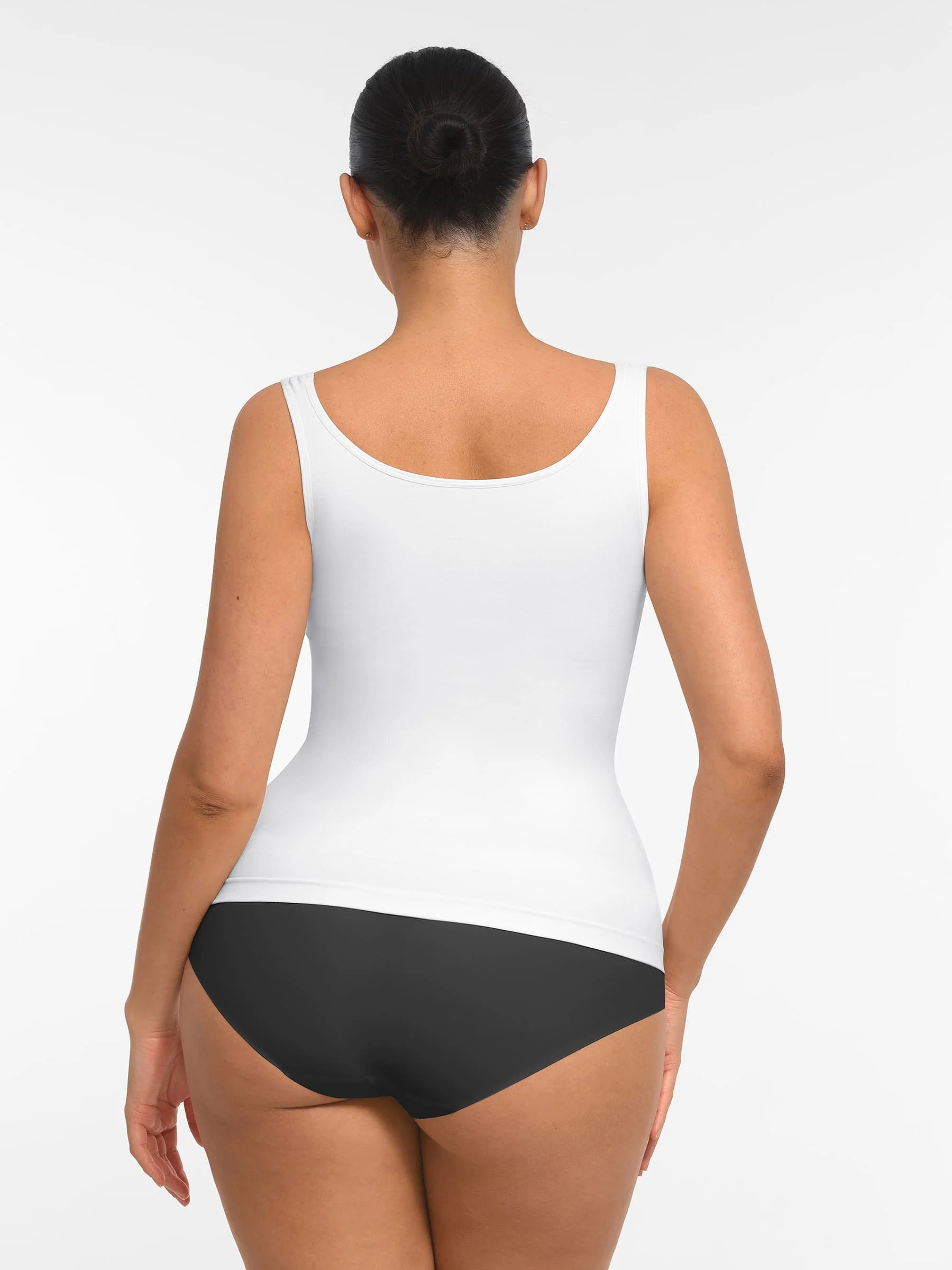 Seamless Everyday Tummy Control Wide Strap Tank Top - Image 30