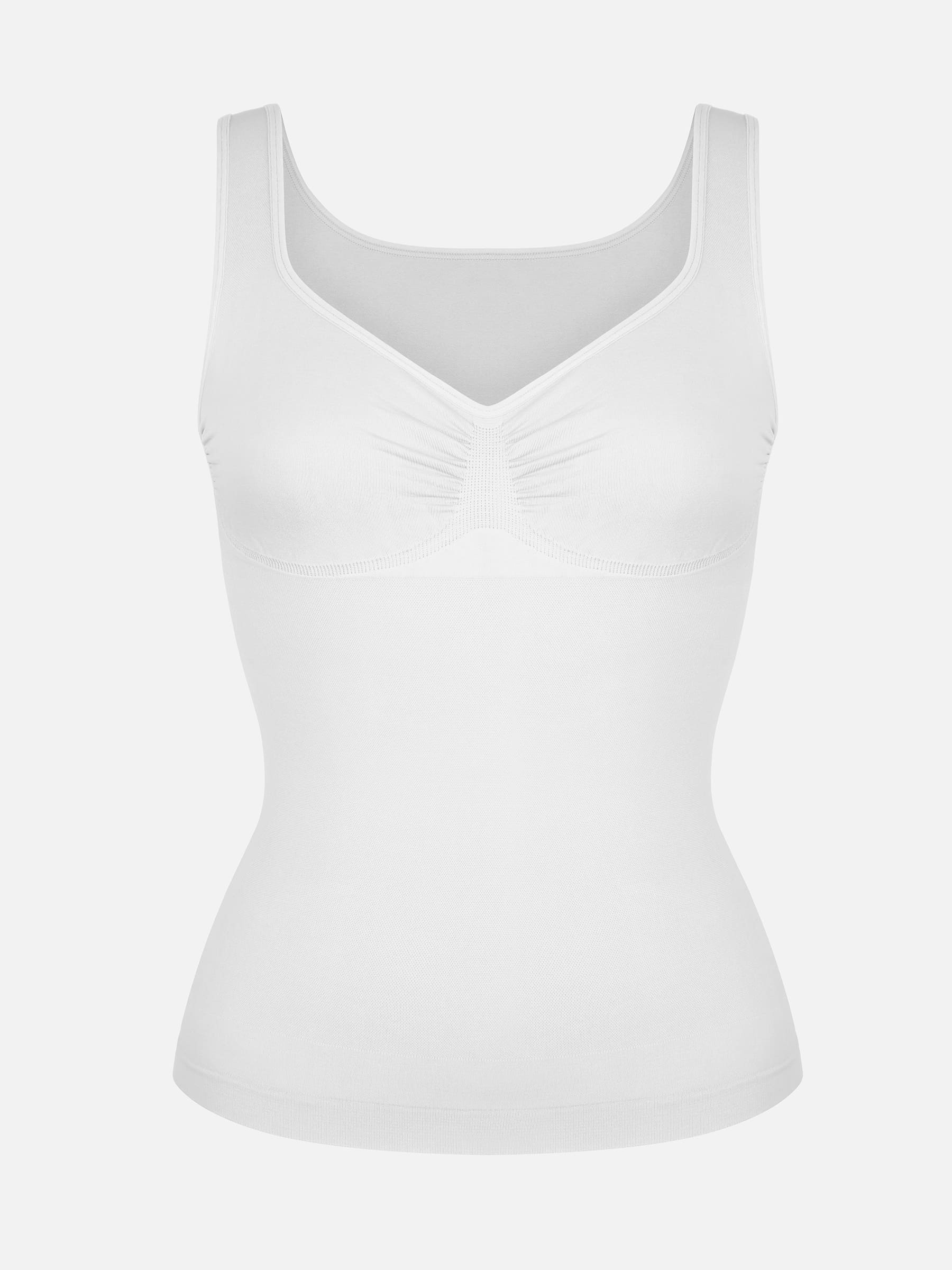 Seamless Everyday Tummy Control Wide Strap Tank Top - Image 31