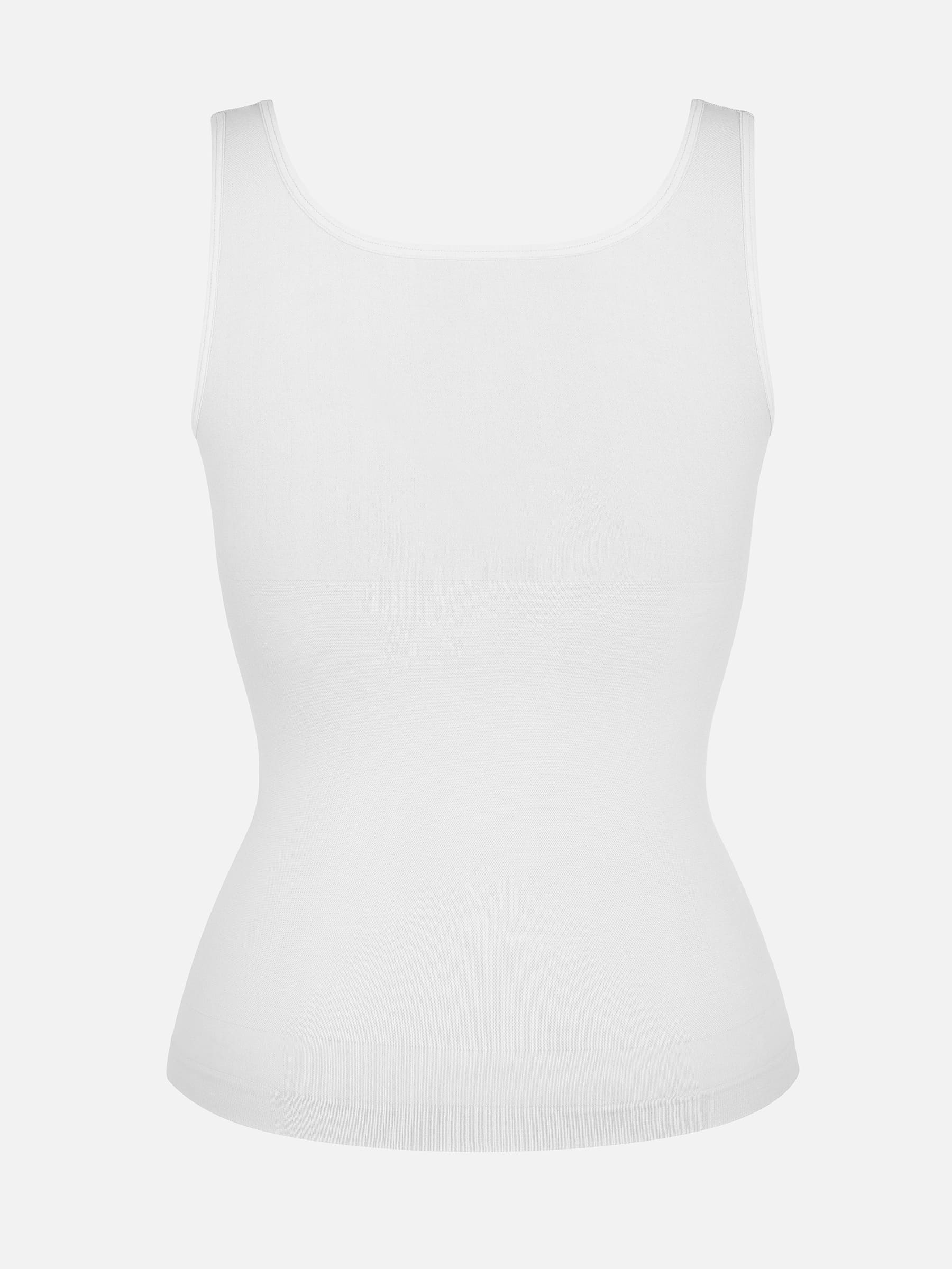 Seamless Everyday Tummy Control Wide Strap Tank Top - Image 32