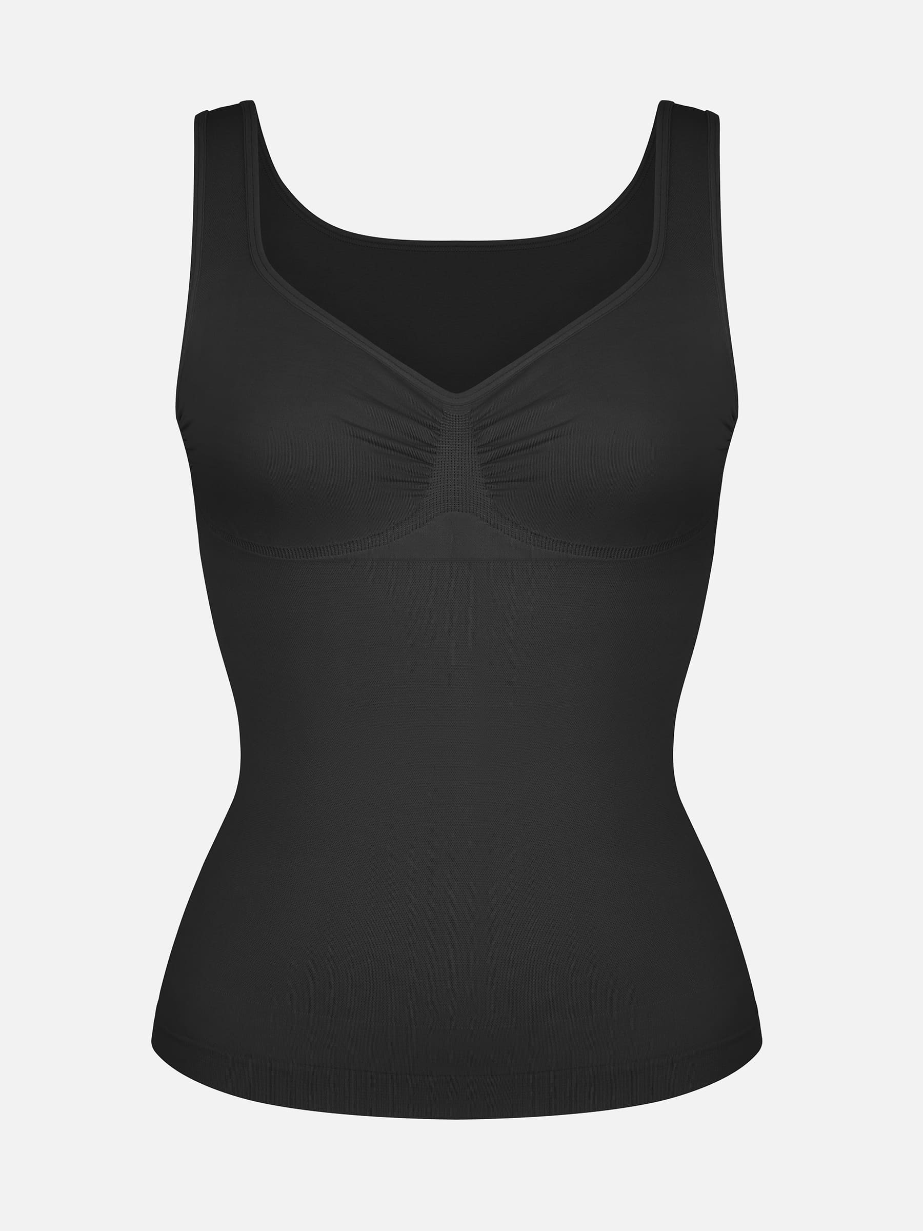 Seamless Everyday Tummy Control Wide Strap Tank Top - Image 7