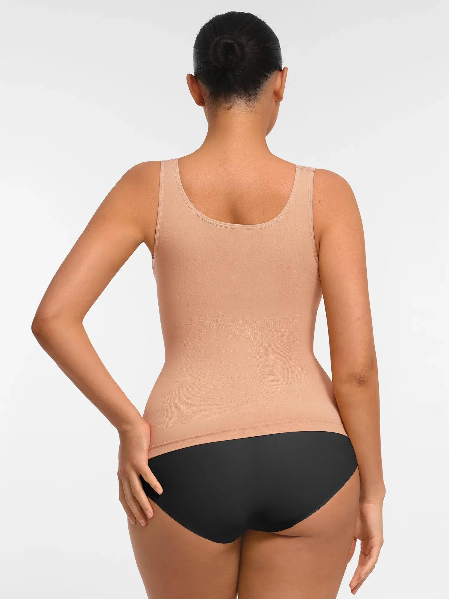 Seamless Everyday Tummy Control Wide Strap Tank Top - Image 38