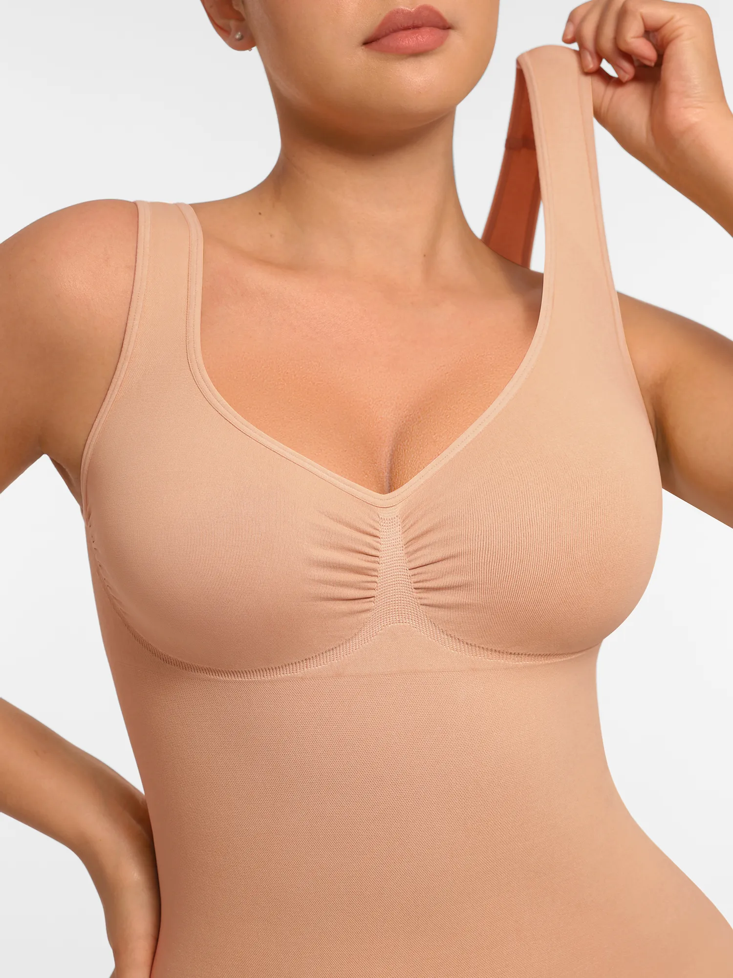 Seamless Everyday Tummy Control Wide Strap Tank Top - Image 39