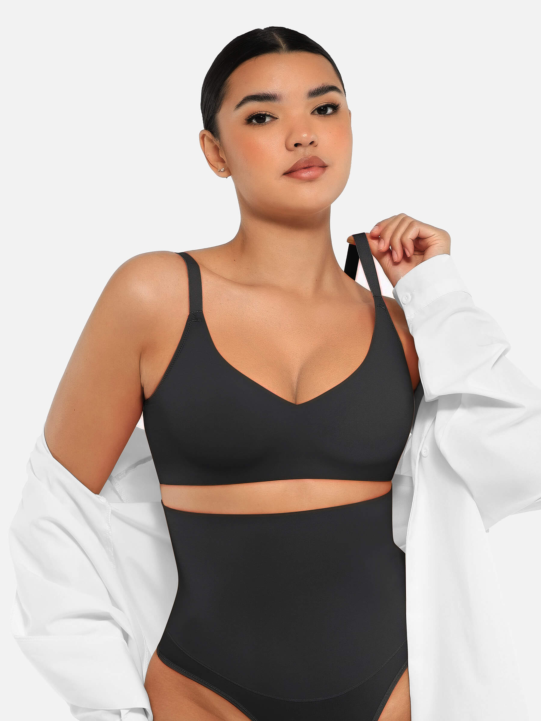 Stretchy Non-Padded Wireless Jelly Bra - Image 15