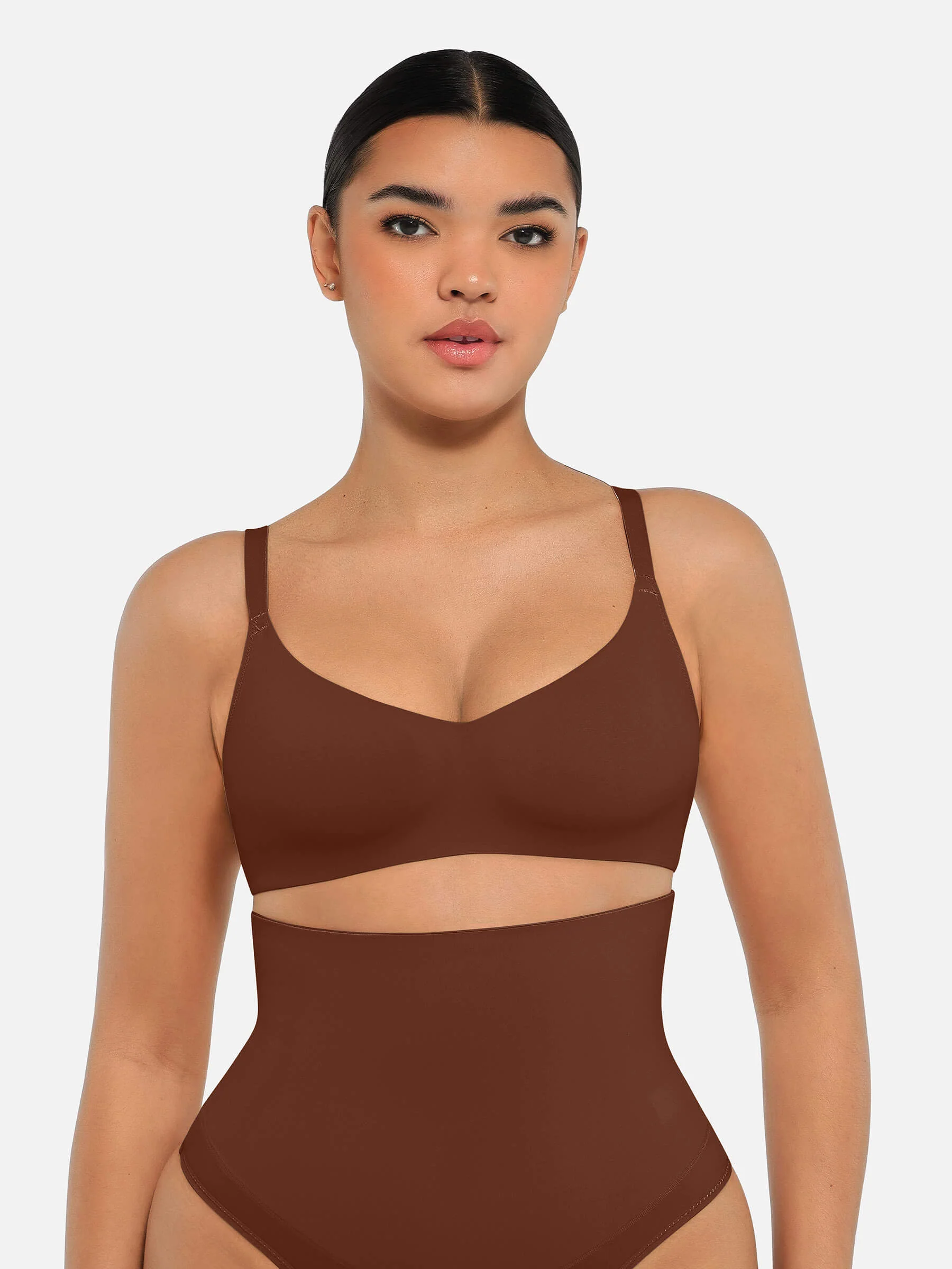 Stretchy Non-Padded Wireless Jelly Bra - Image 19