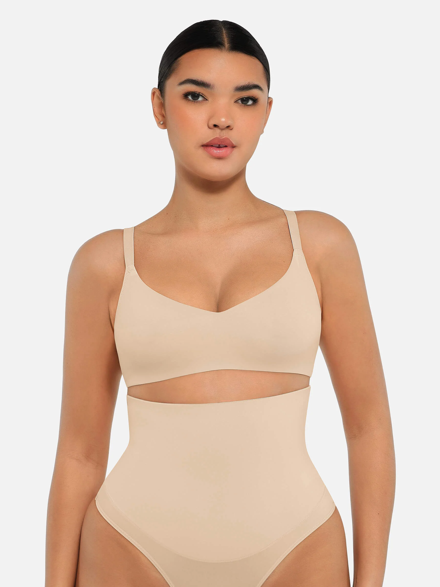 Stretchy Non-Padded Wireless Jelly Bra - Image 3