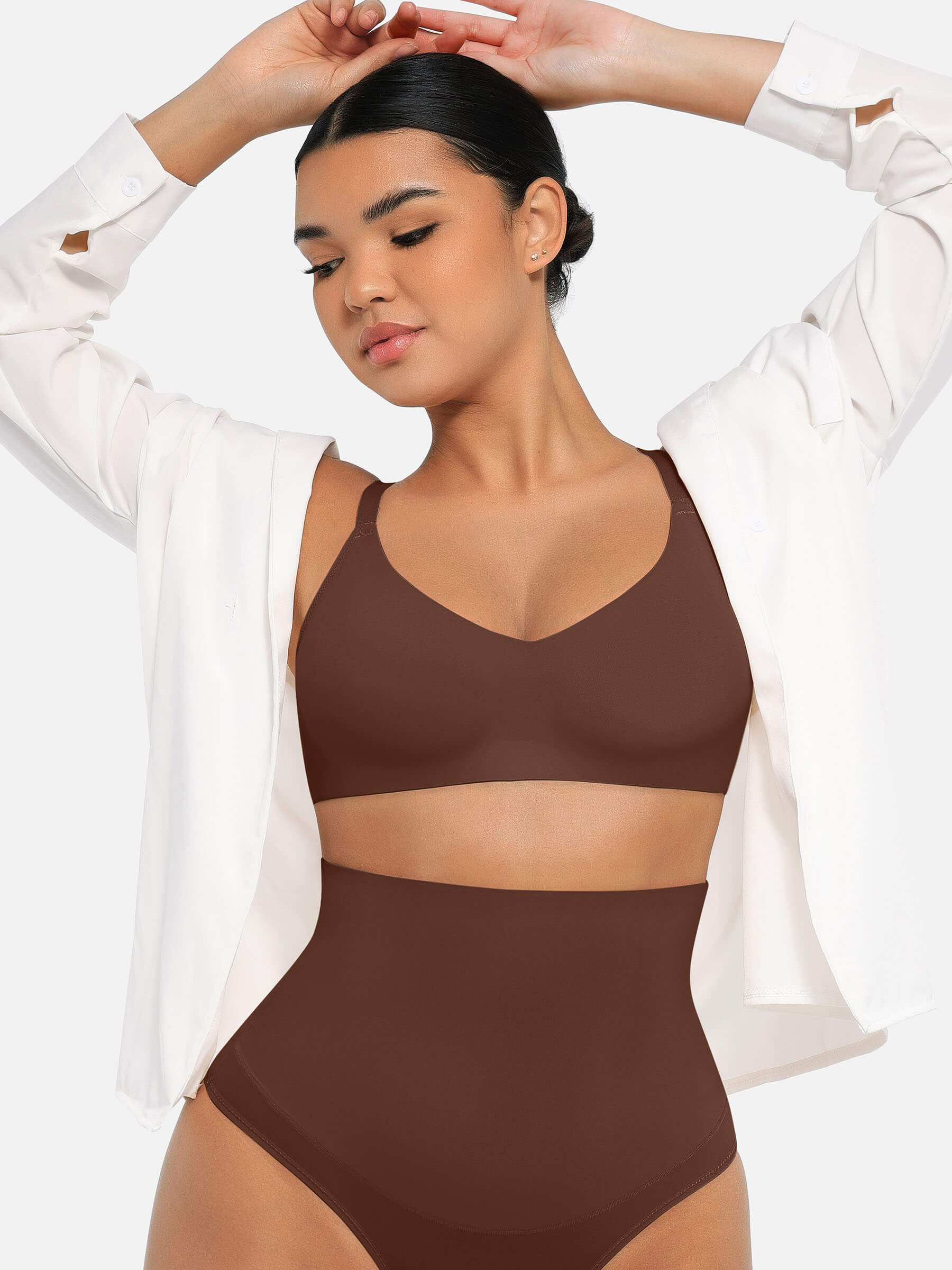 Stretchy Non-Padded Wireless Jelly Bra - Image 24