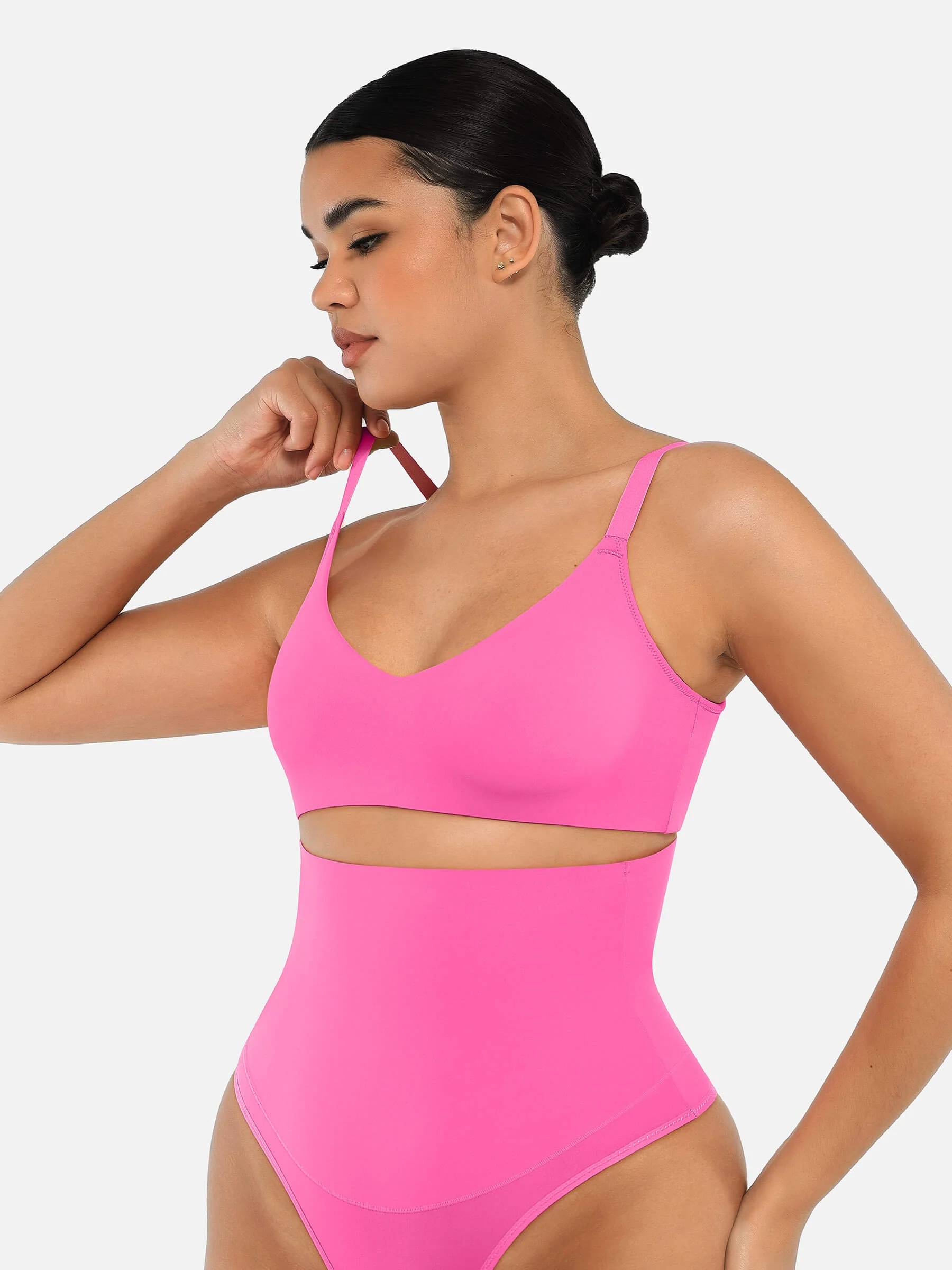 Stretchy Non-Padded Wireless Jelly Bra - Image 29