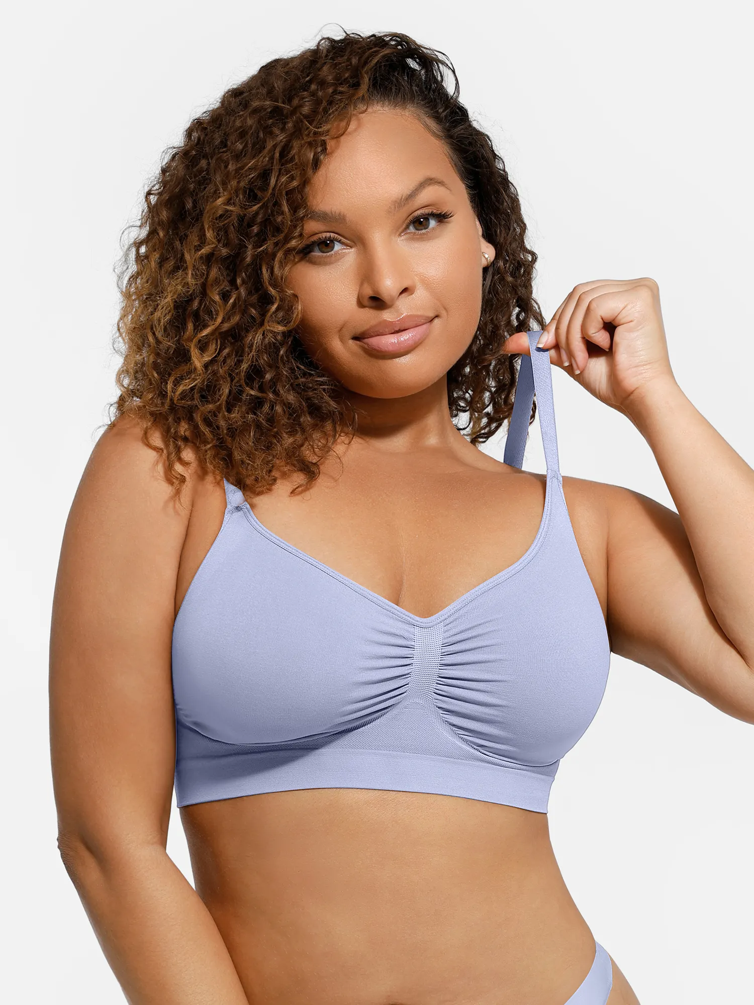 Everyday Wireless Bra Unlined Soft Bra - Image 43