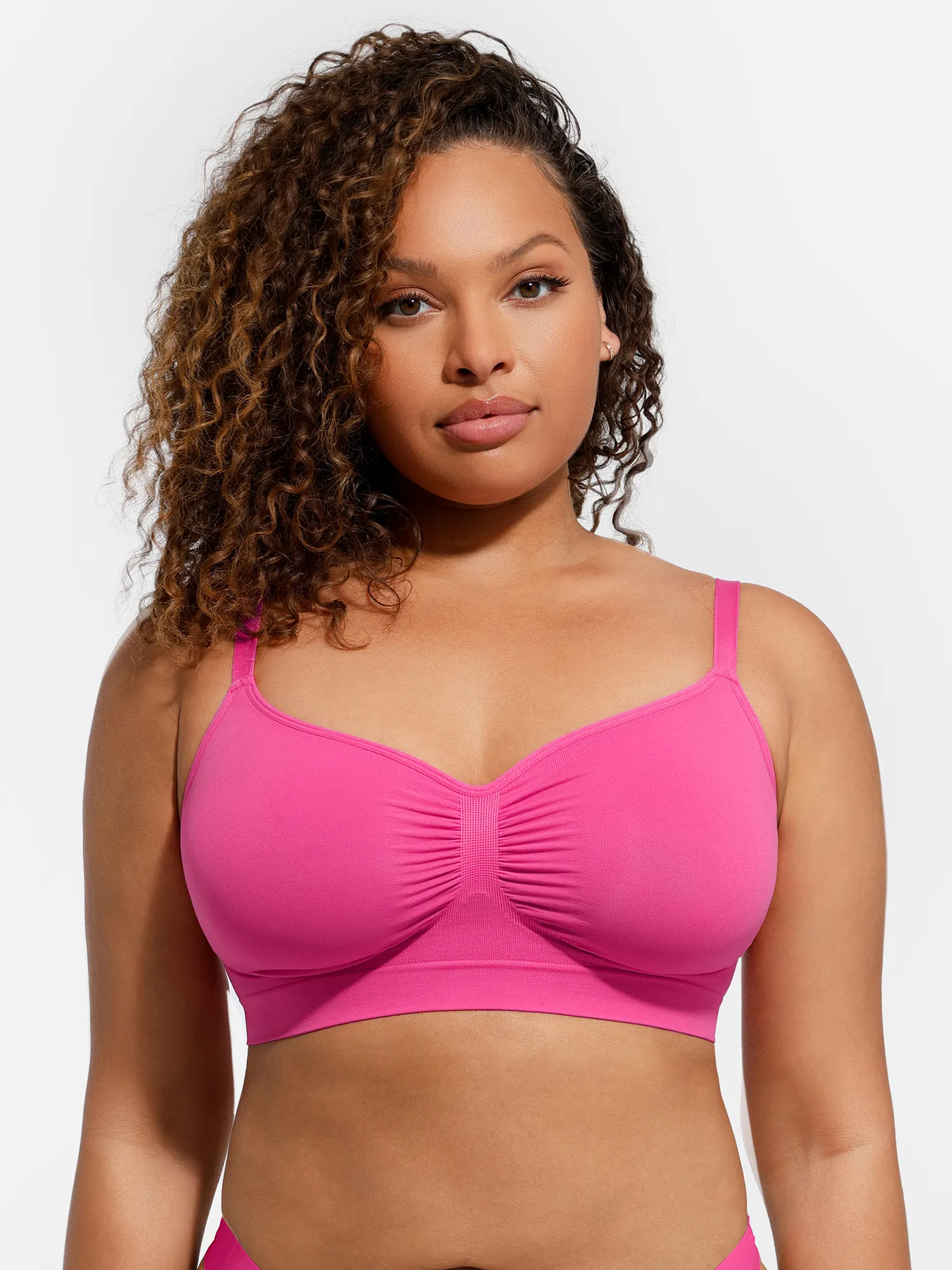 Everyday Wireless Bra Unlined Soft Bra - Image 51