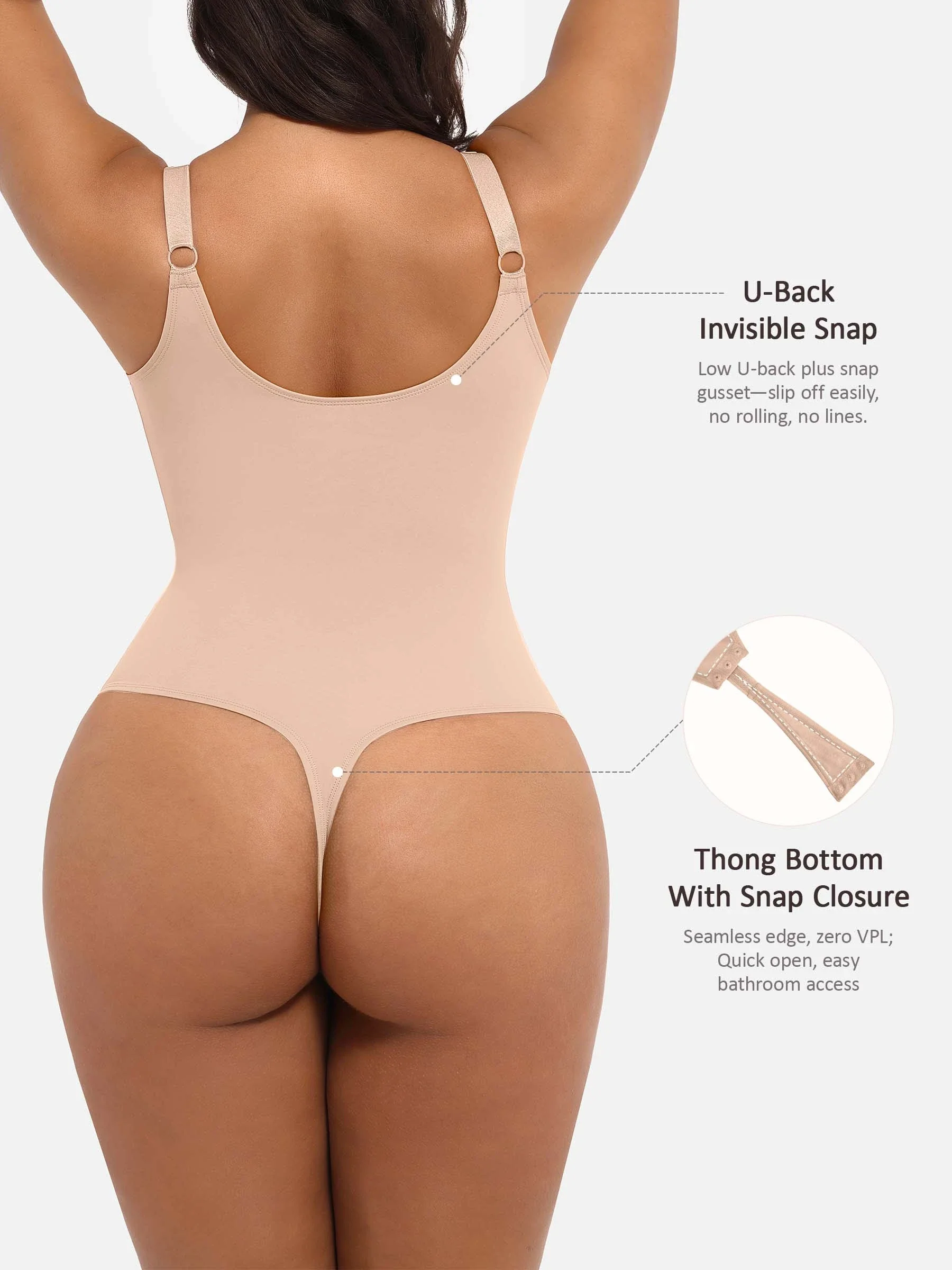 V-Plunge Support Bodysuit - Image 40