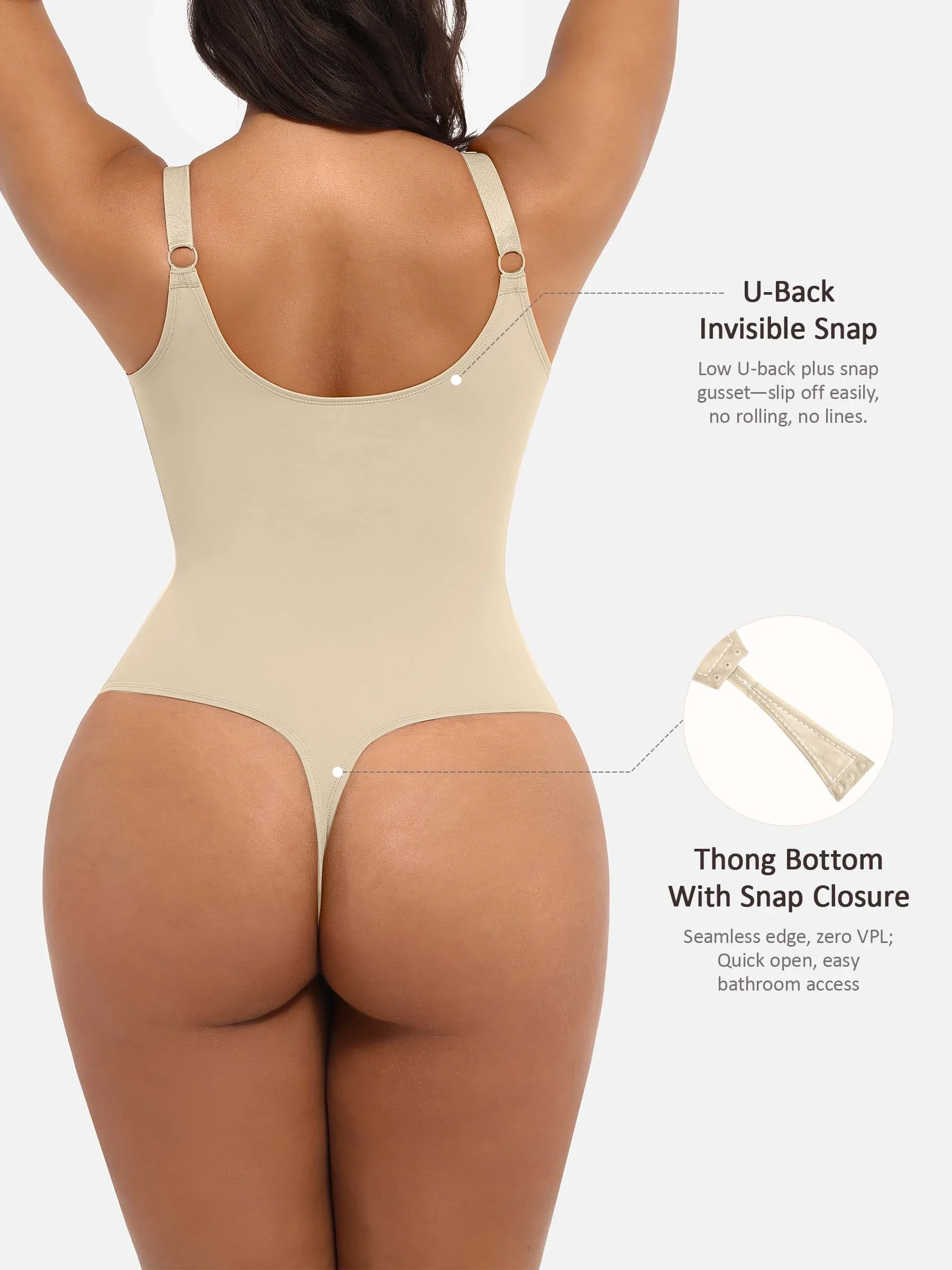 V-Plunge Support Bodysuit - Image 48