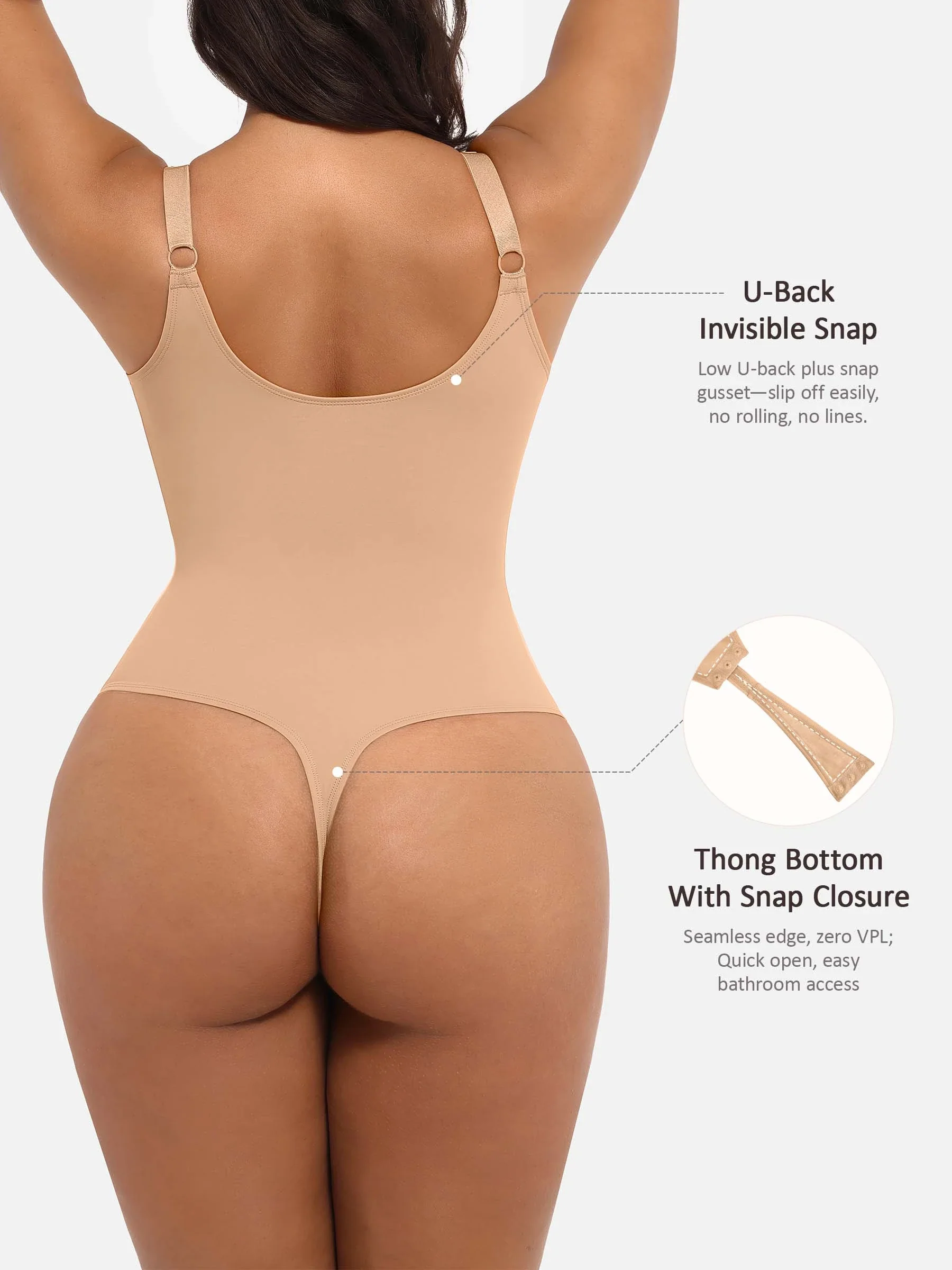 V-Plunge Support Bodysuit - Image 56