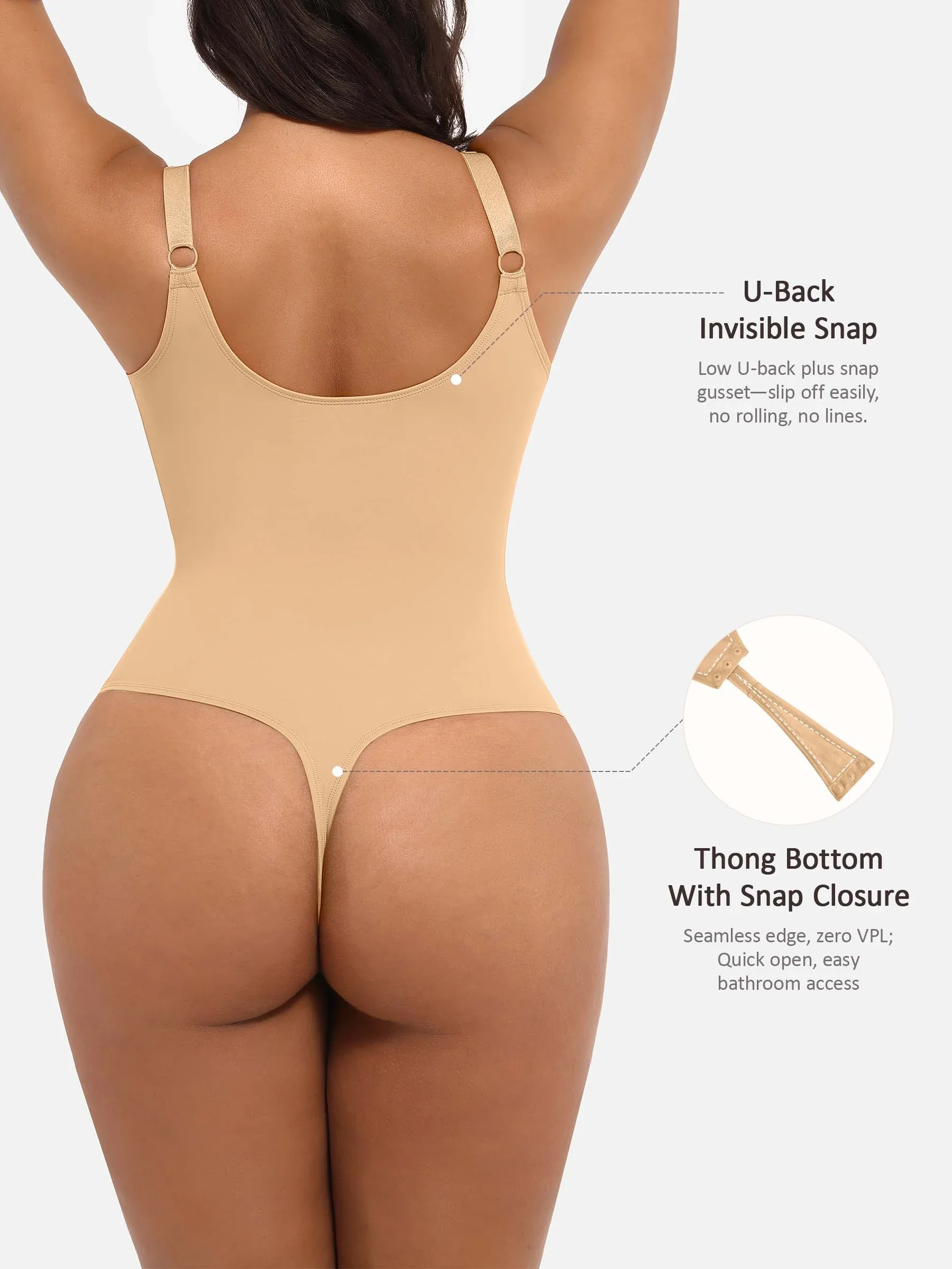 V-Plunge Support Bodysuit - Image 64