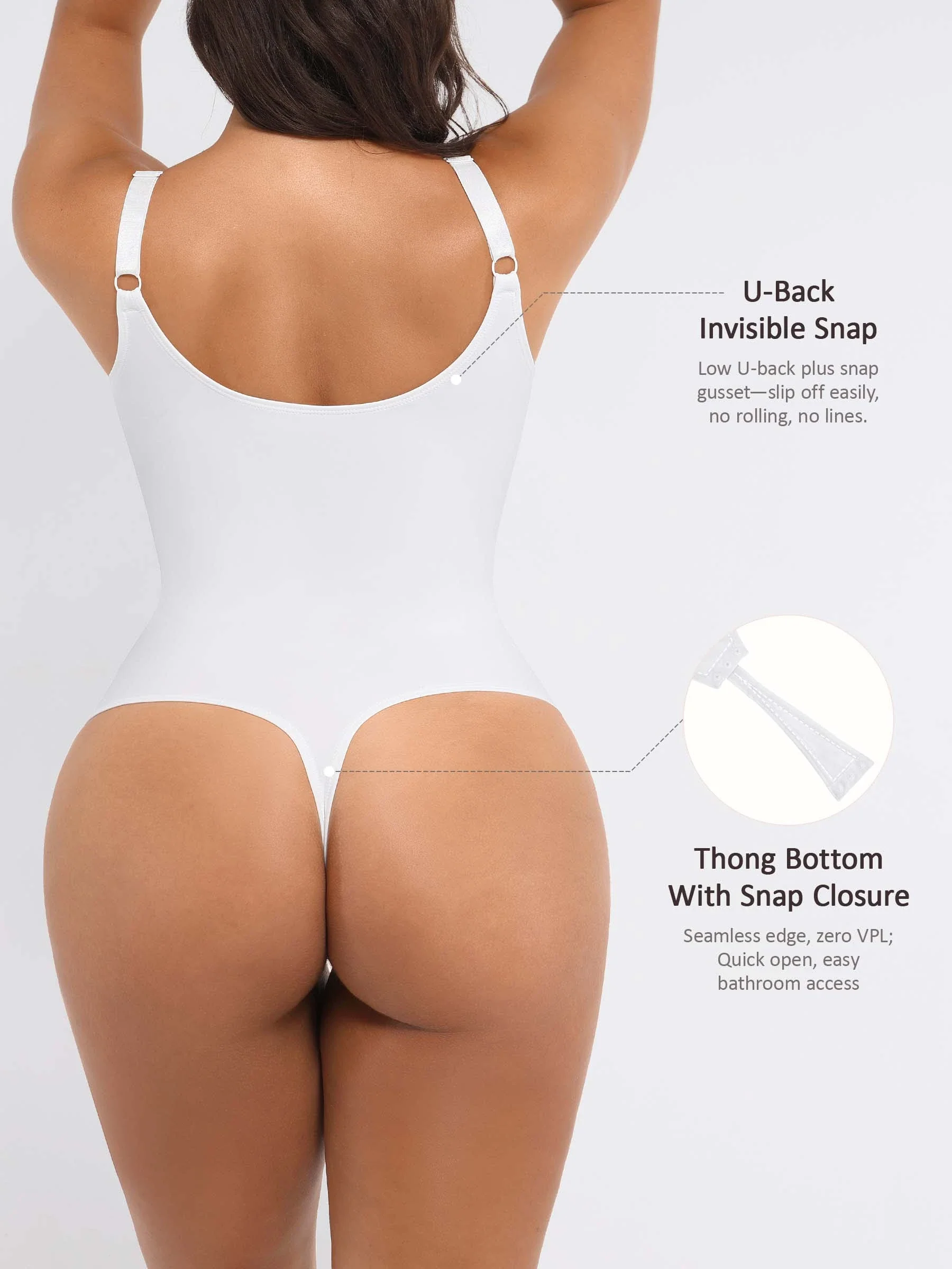 V-Plunge Support Bodysuit - Image 72