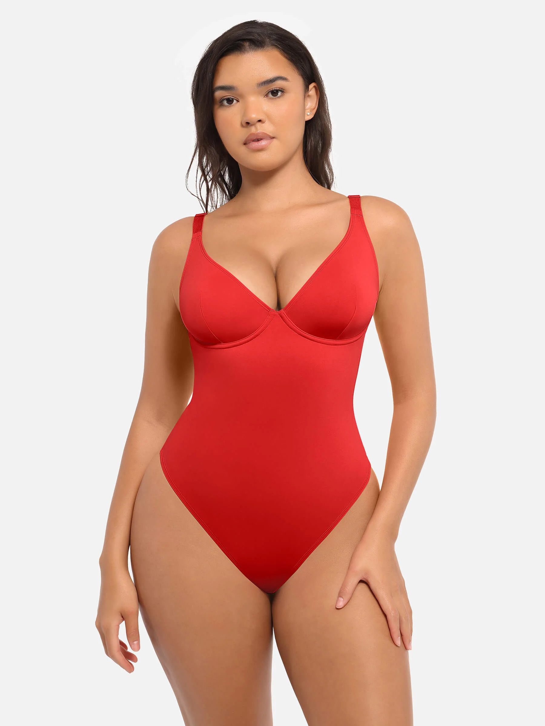 V-Plunge Support Bodysuit - Image 5