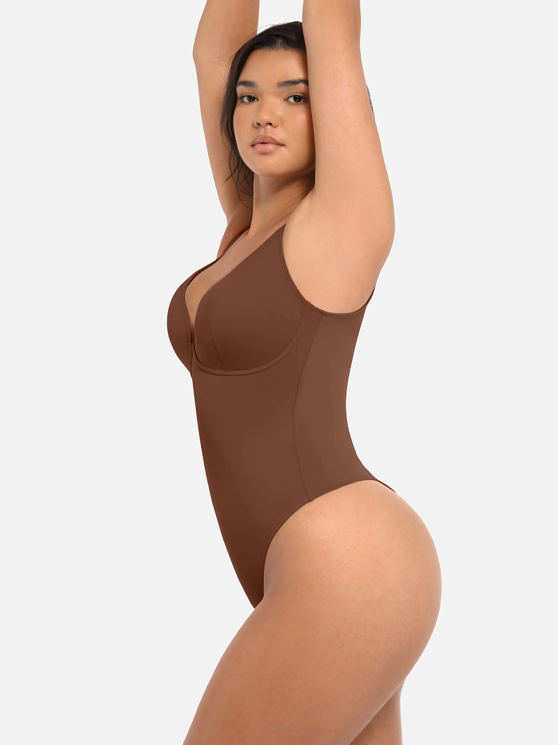 V-Neck Tummy Control Bodysuit - Image 14