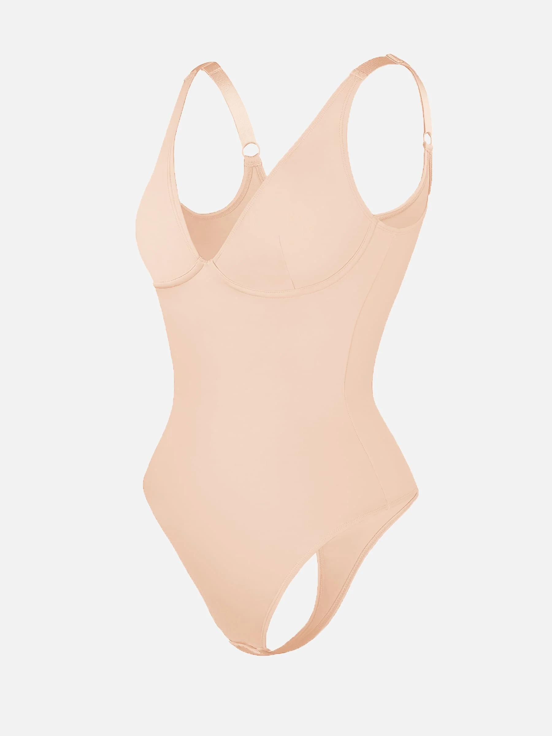 V-Plunge Tummy Control Stretch Bodysuit - Image 28