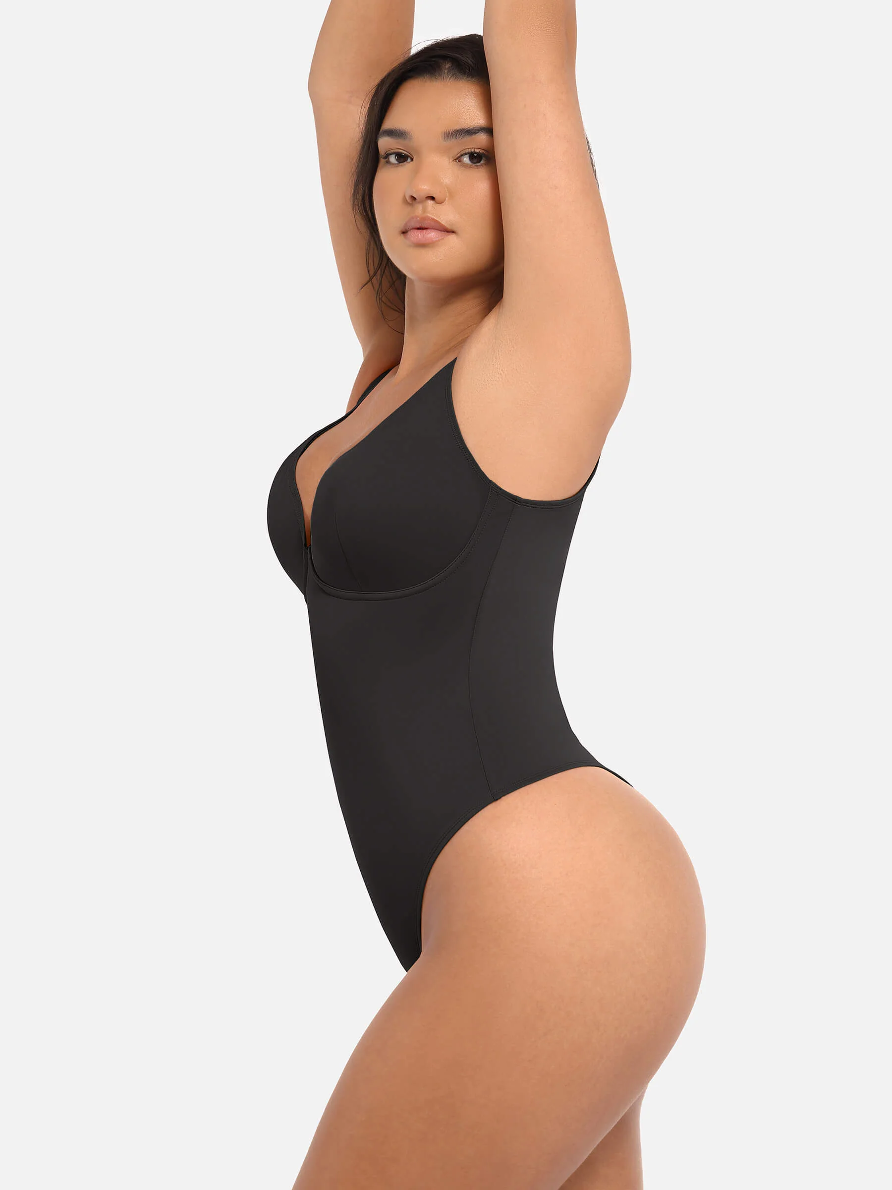 2-Pack V-Neck Tummy Control Bodysuit Bundle - Image 25