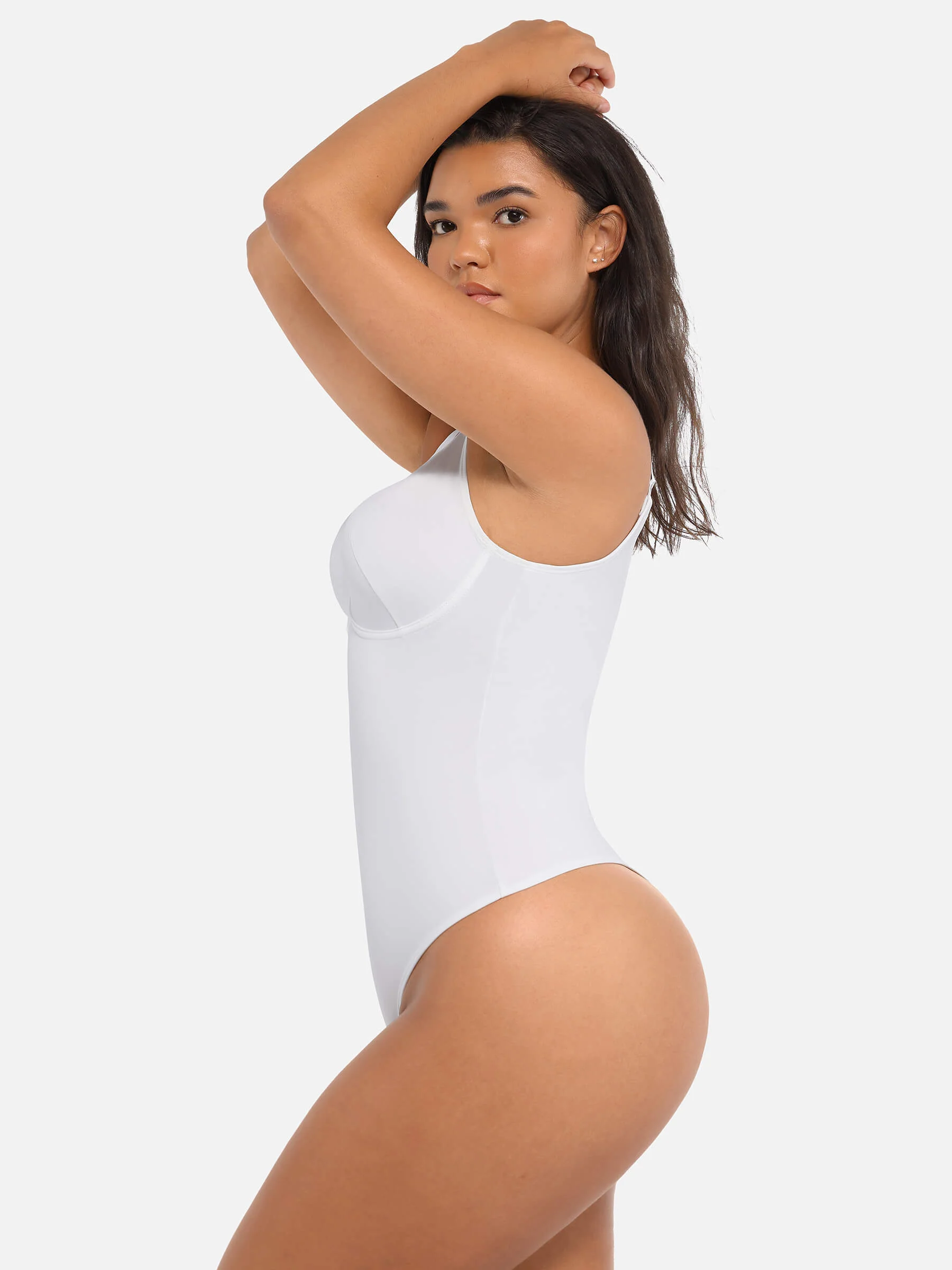 V-Neck Tummy Control Bodysuit - Image 71