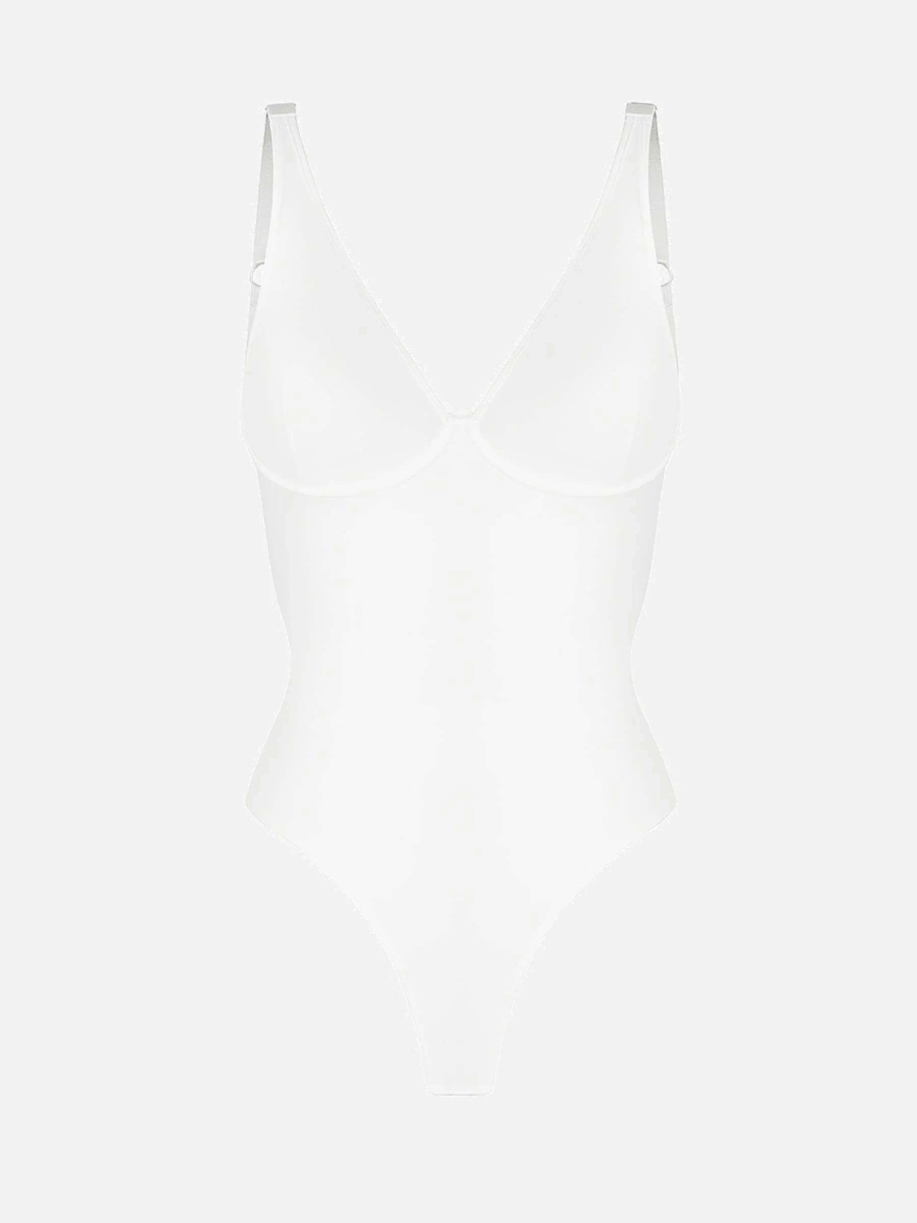 V-Plunge Tummy Control Stretch Bodysuit - Image 6