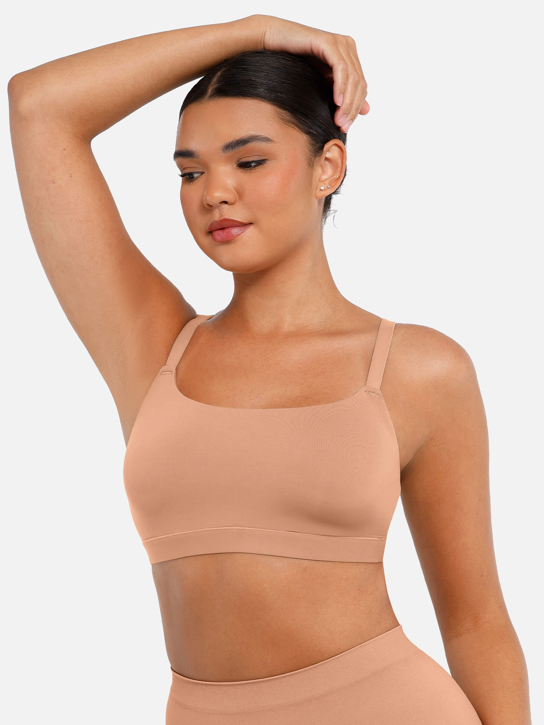 Wireless Invisible Square Neck Everyday Bra - Image 19
