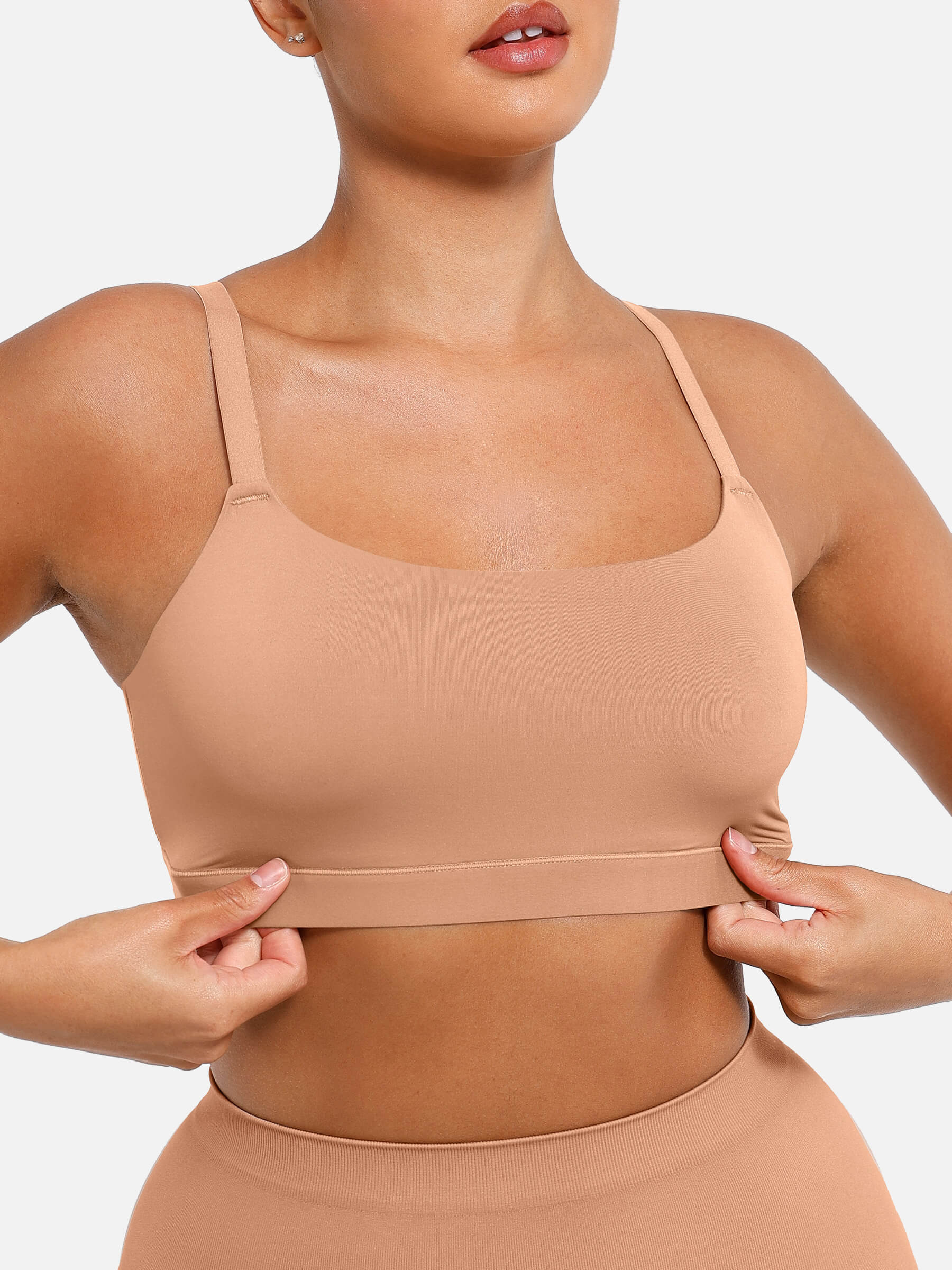 Wireless Invisible Square Neck Everyday Bra - Image 20