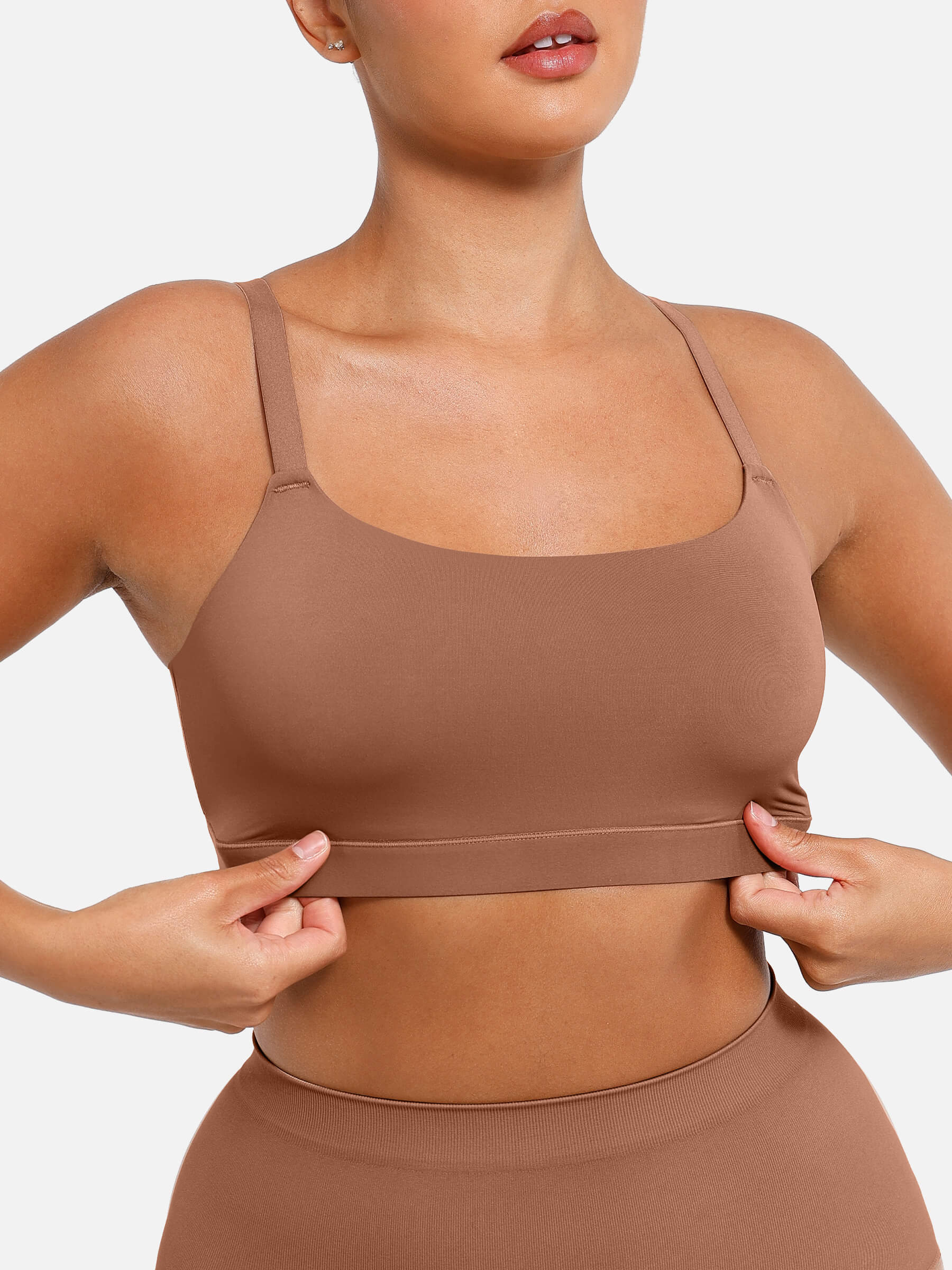 Wireless Invisible Square Neck Everyday Bra - Image 36