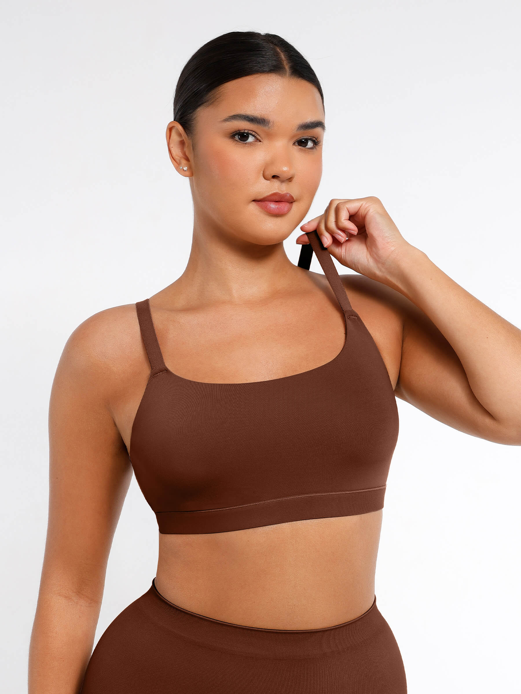 Wireless Invisible Square Neck Everyday Bra - Image 41