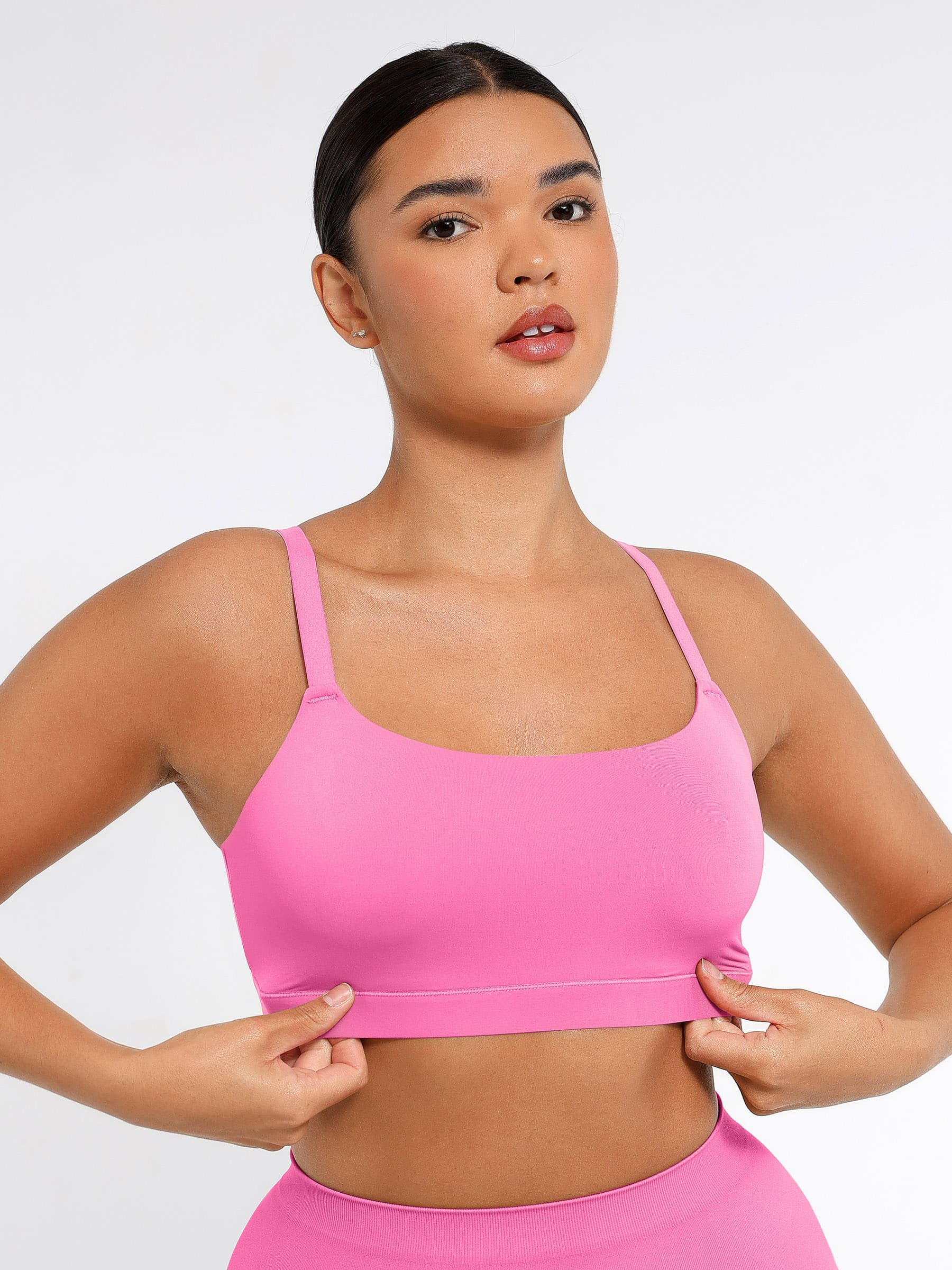 Wireless Invisible Square Neck Everyday Bra - Image 51