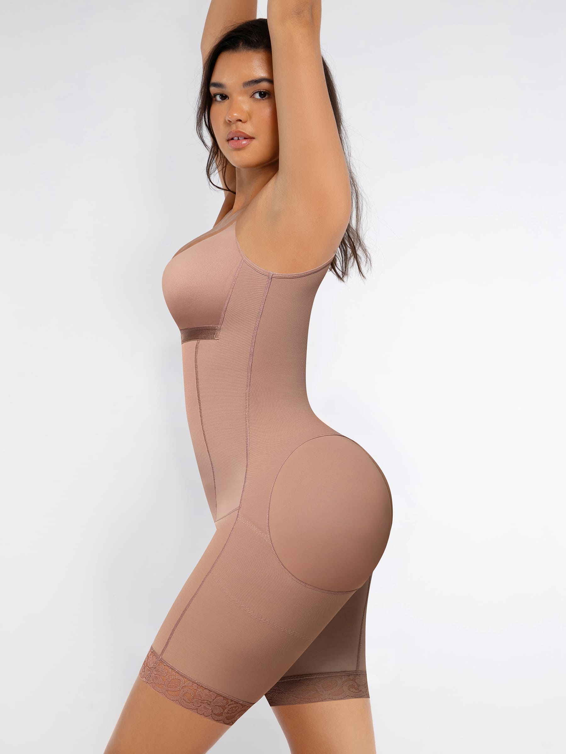 Post-Surgery Open Bust Sculpt Bodysuit - Image 9