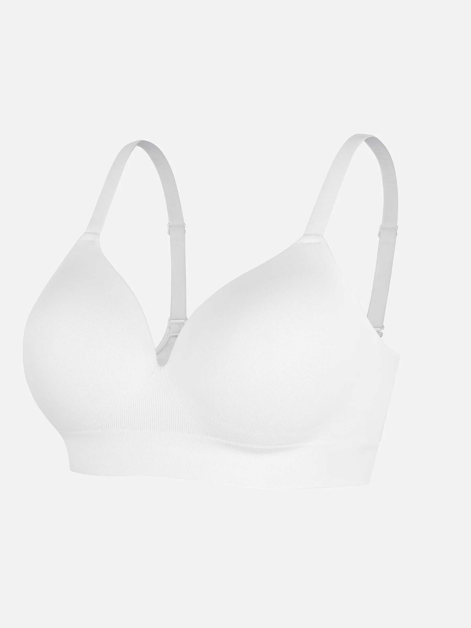 Wireless Seamless Push-Up V-neck Bra - Image 37