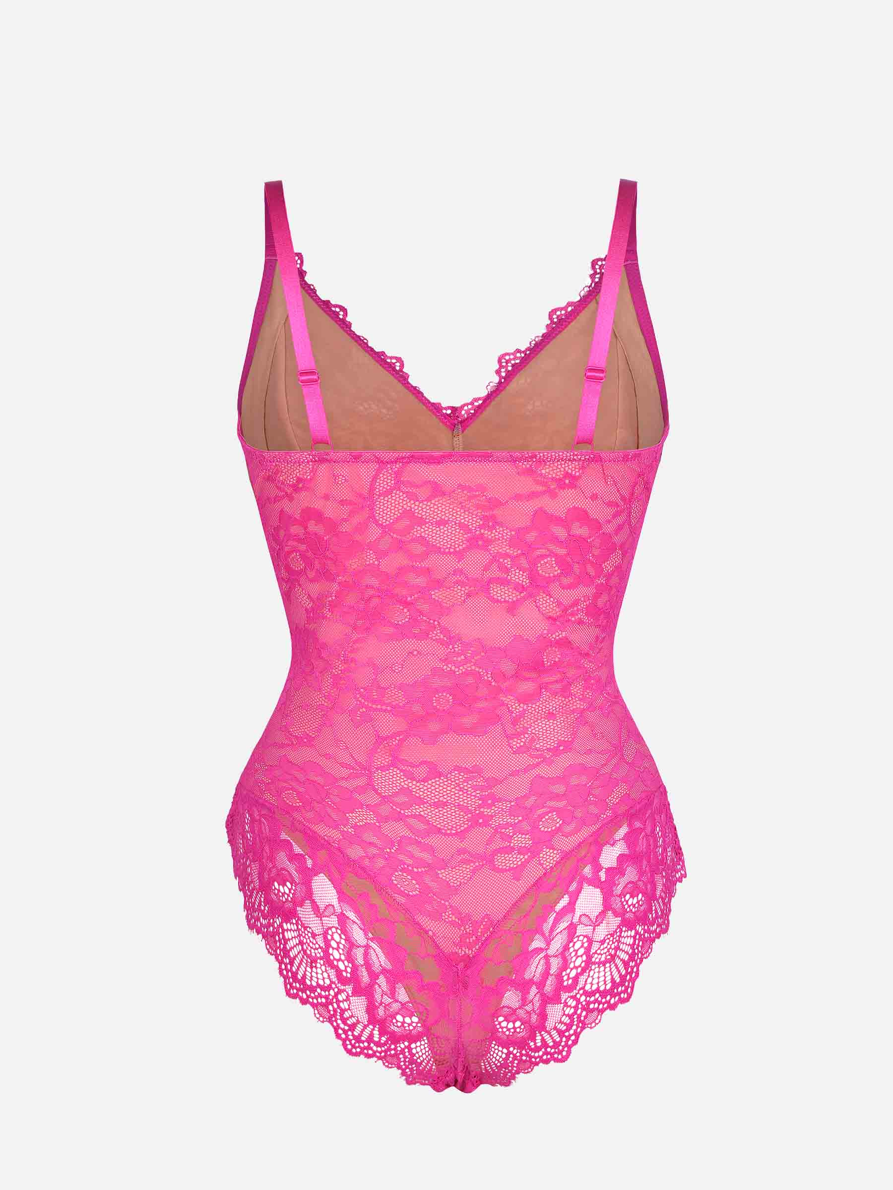 Lace Sculpt V-Neck  Bodysuit - Image 65