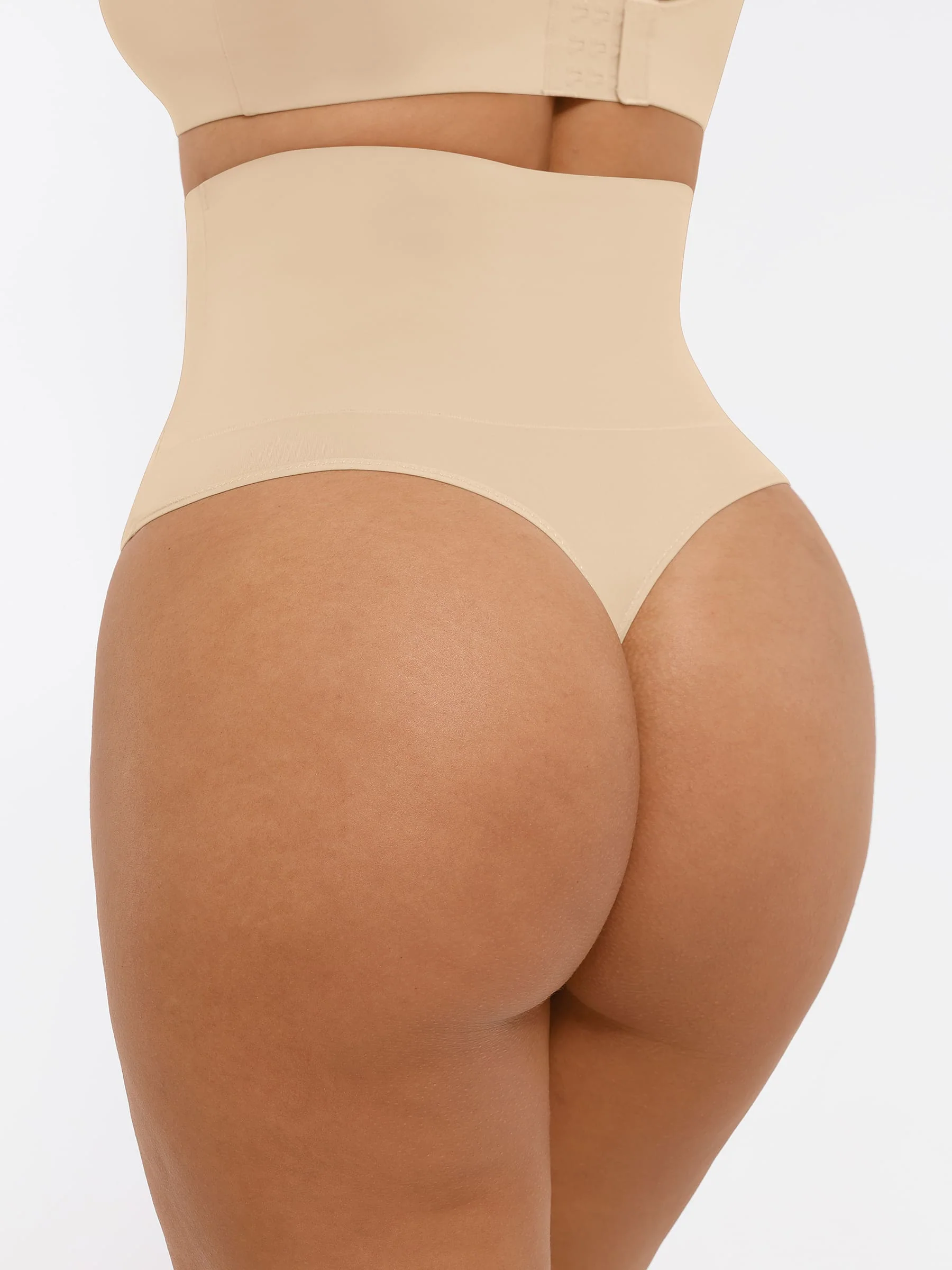 Tummy Control Smooth Breathable Thong - Image 9