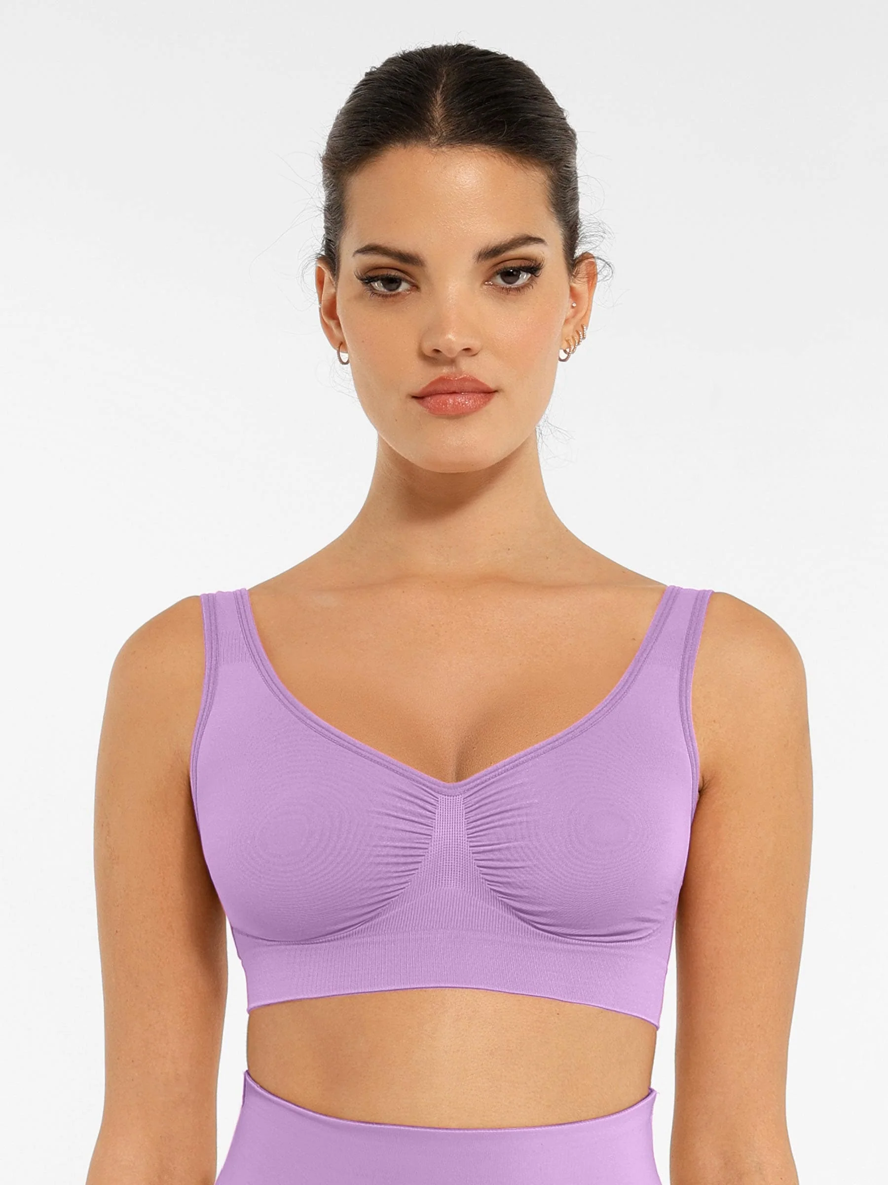 No Underwire Wide Straps Everyday Bra - Image 102