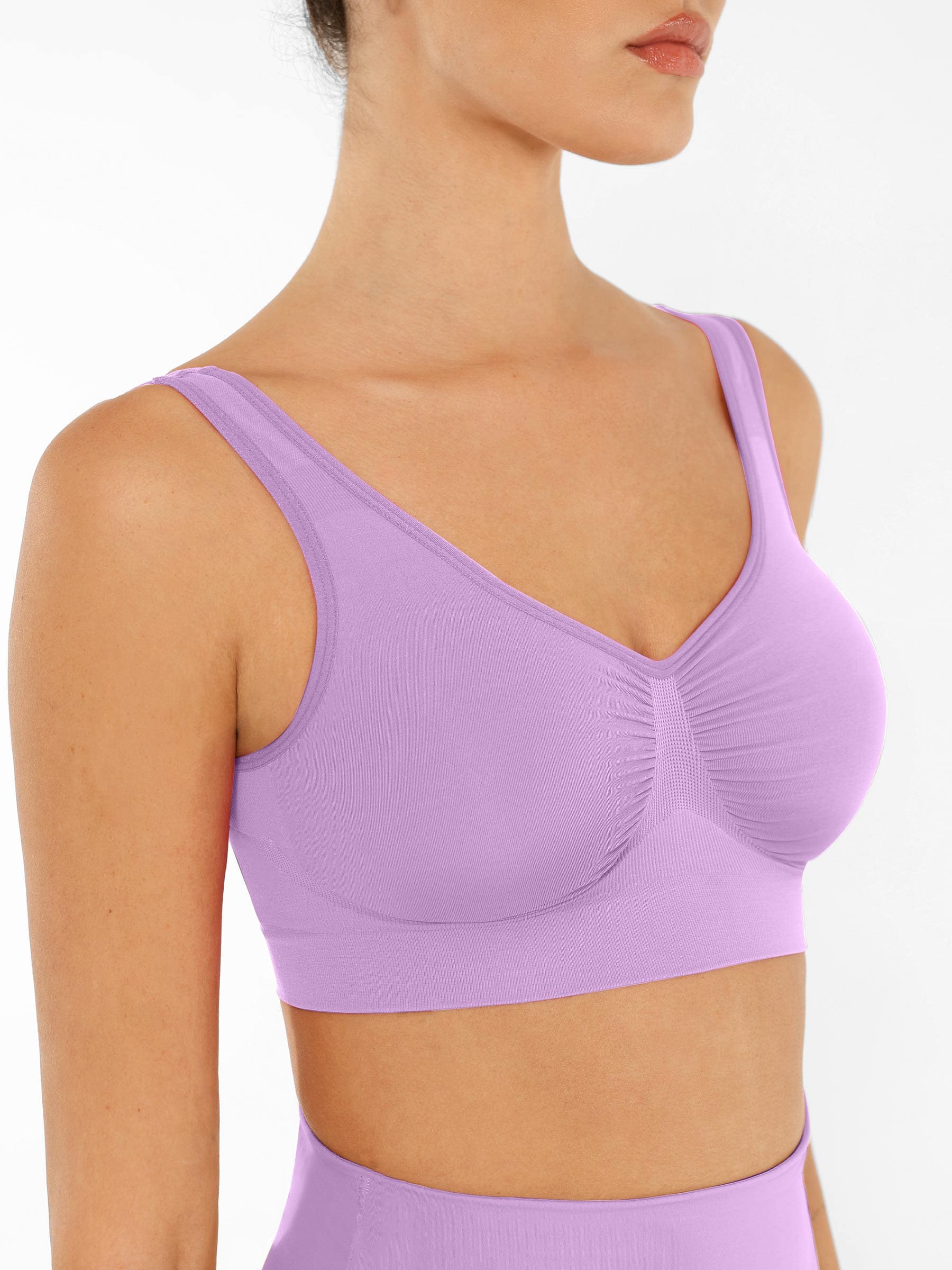 No Underwire Wide Straps Everyday Bra - Image 108