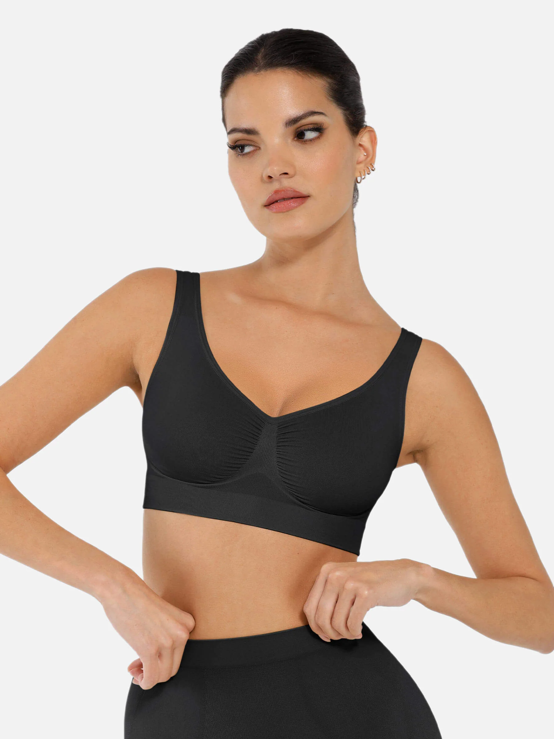 No Underwire Wide Straps Everyday Bra - Image 18