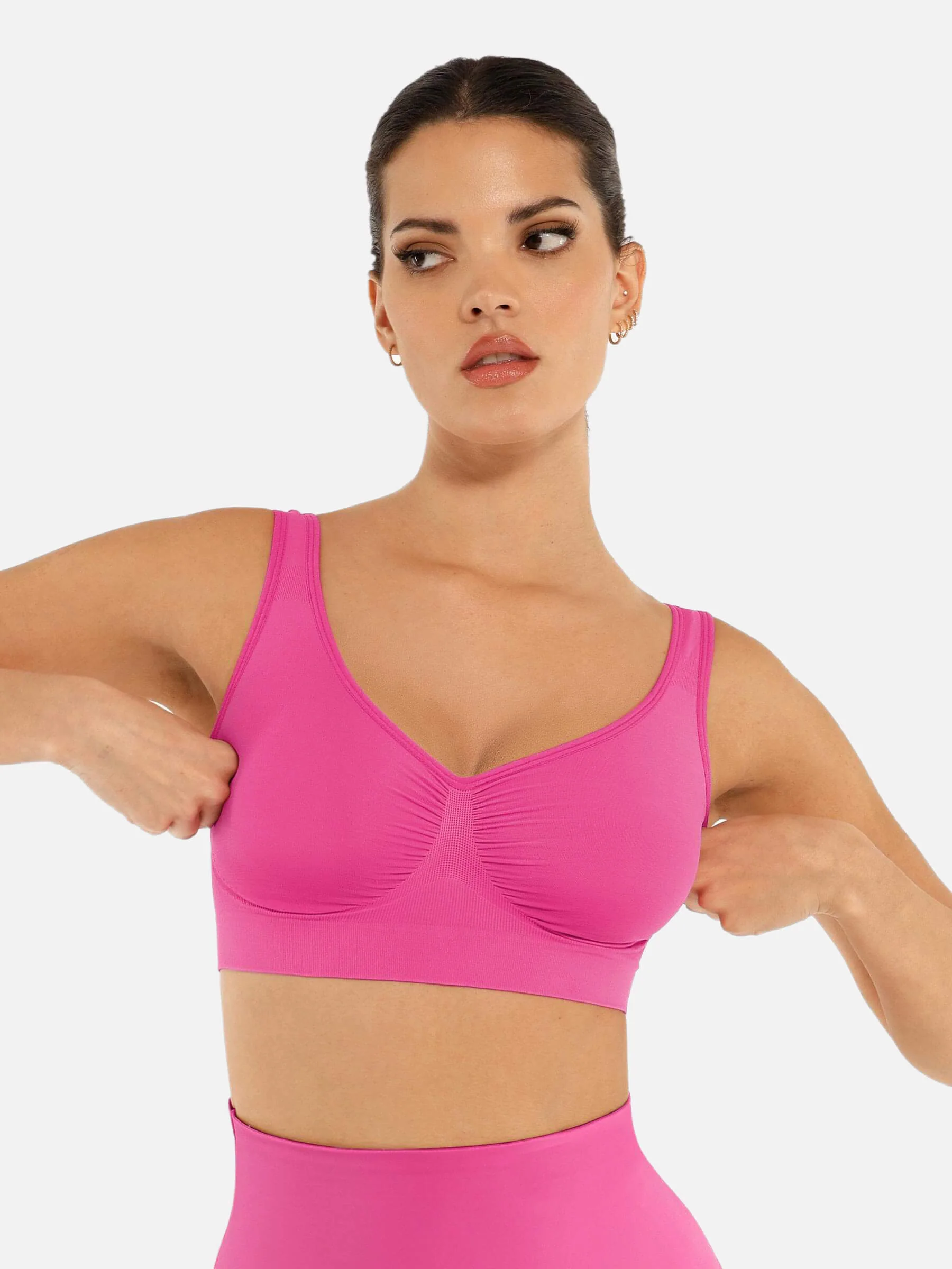 No Underwire Wide Straps Everyday Bra - Image 26