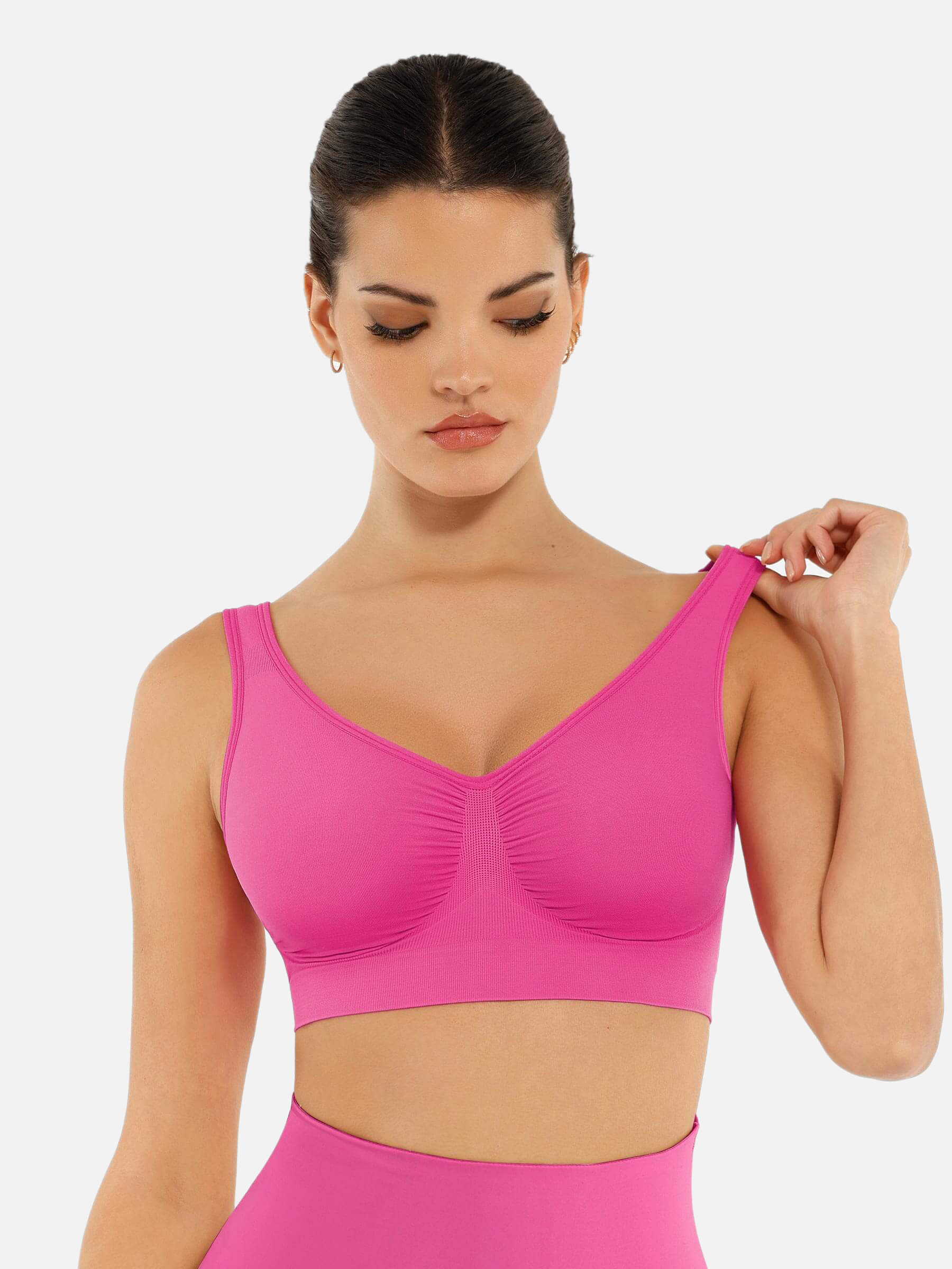 No Underwire Wide Straps Everyday Bra - Image 32
