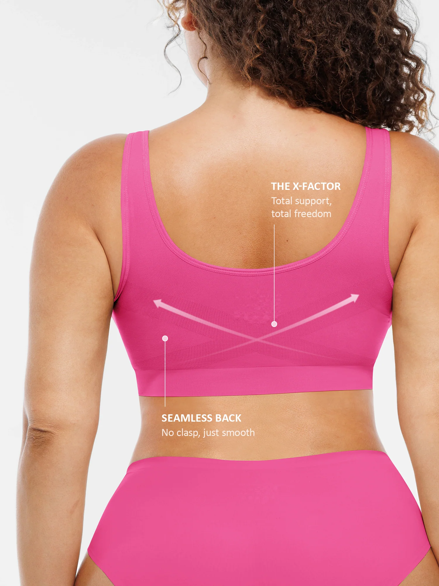 No Underwire Wide Straps Everyday Bra - Image 34